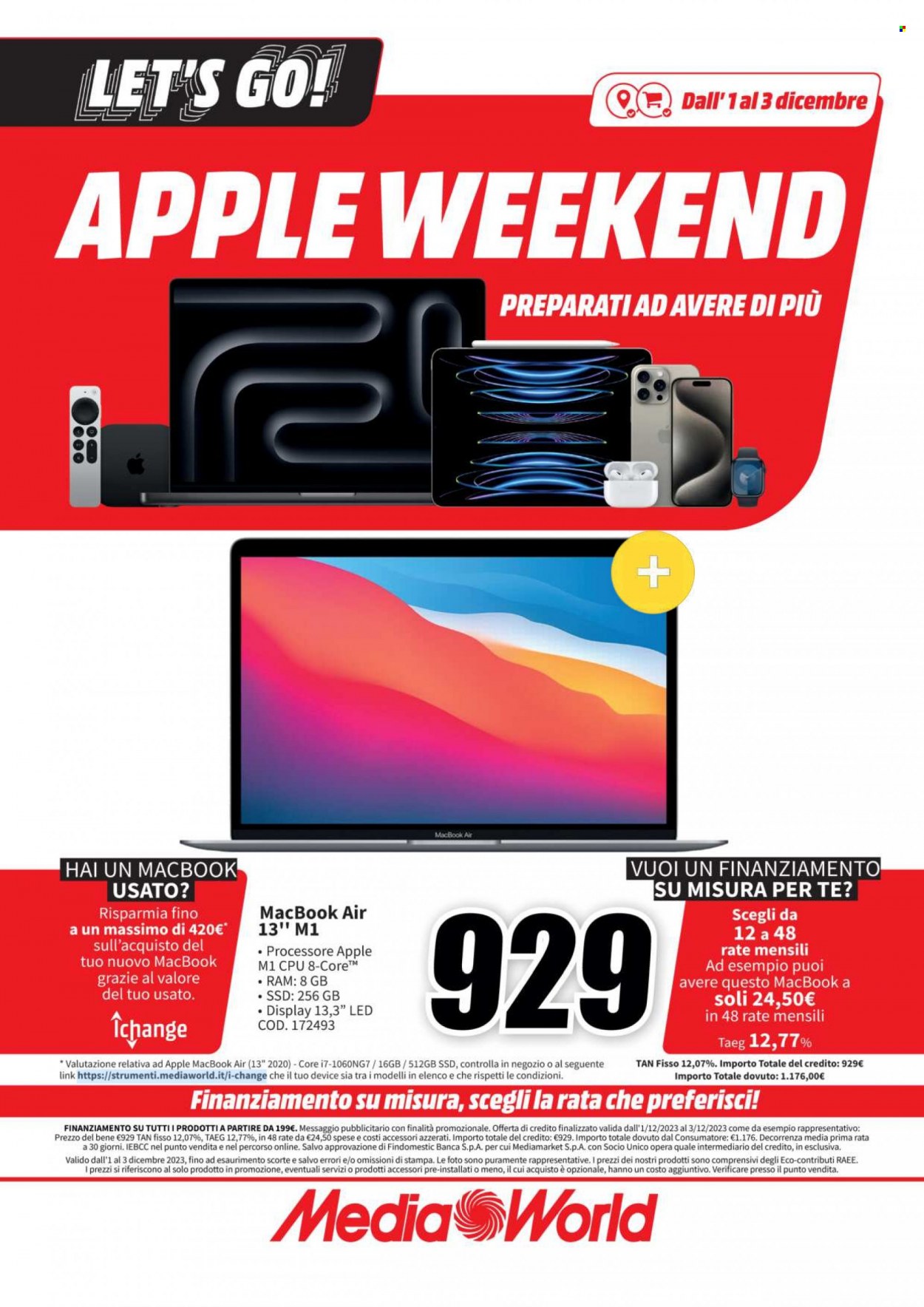 Volantino MediaWorld - 1/12/2023 - 3/12/2023. Pagina 2