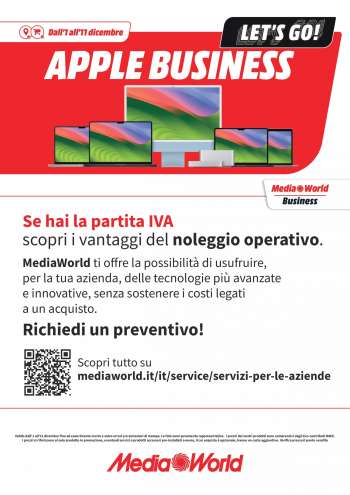 Volantino MediaWorld - 1/12/2023 - 11/12/2023.