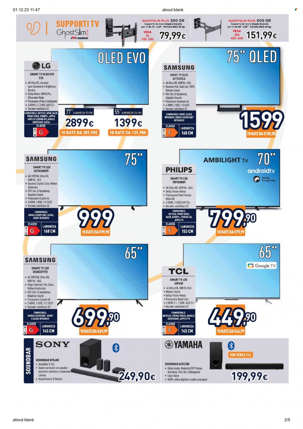 Volantino Unieuro - 1/12/2023 - 6/12/2023. Pagina 2