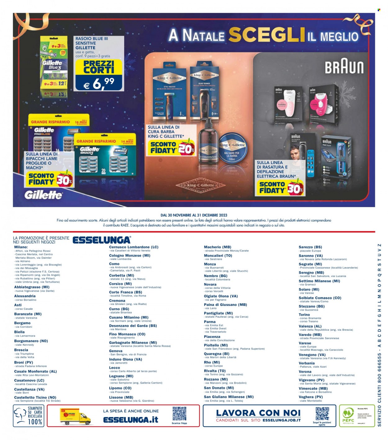 Volantino Esselunga - 30/11/2023 - 31/12/2023. Pagina 16