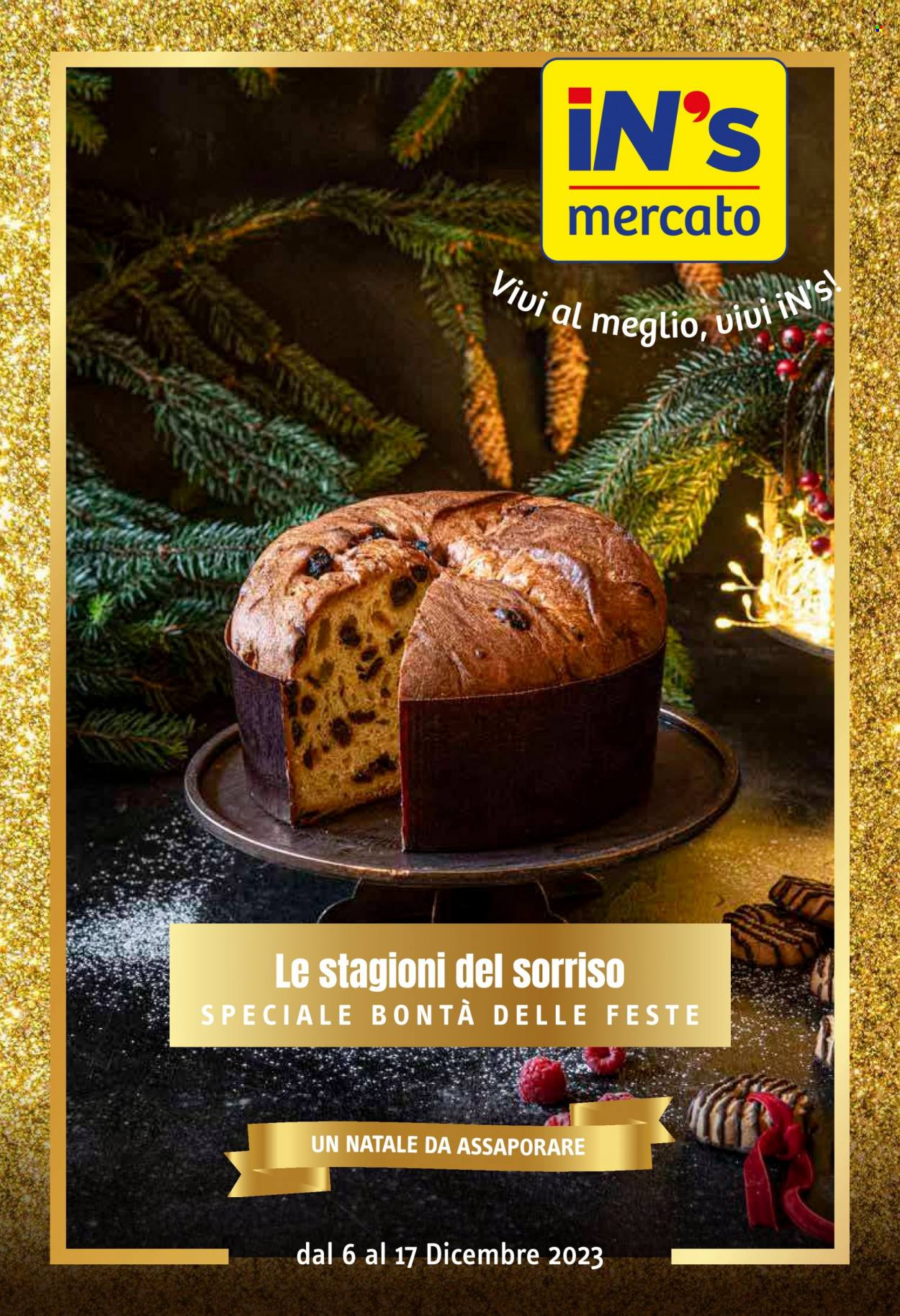 Volantino iN's Mercato - 6/12/2023 - 17/12/2023. Pagina 1