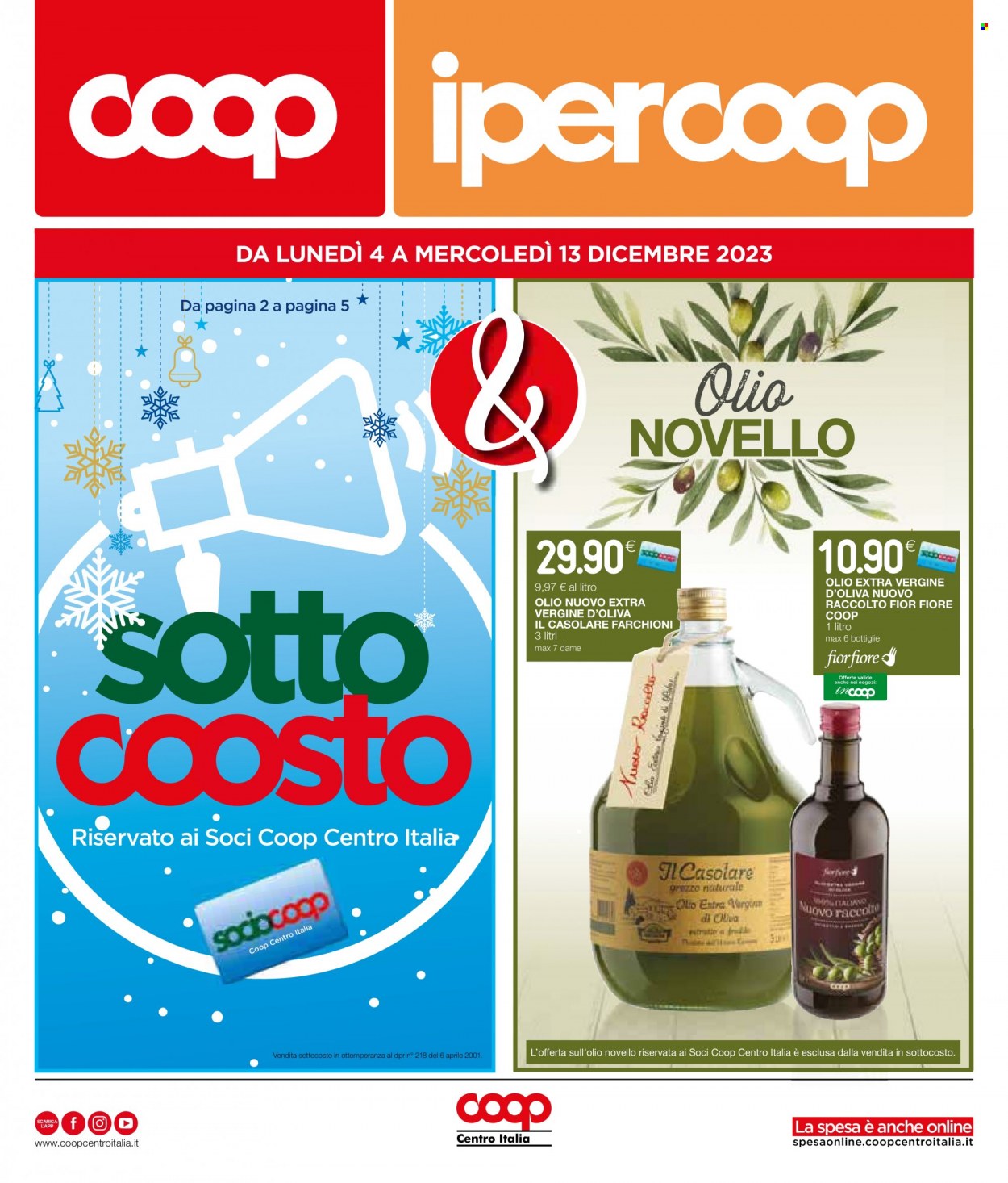 Leták Coop - 4.12.2023 - 13.12.2023. Strana 1