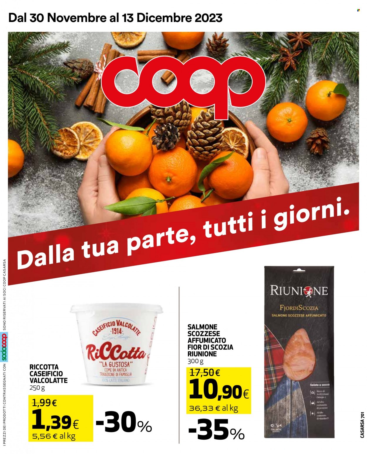 Leták Coop - 30.11.2023 - 13.12.2023. Strana 1