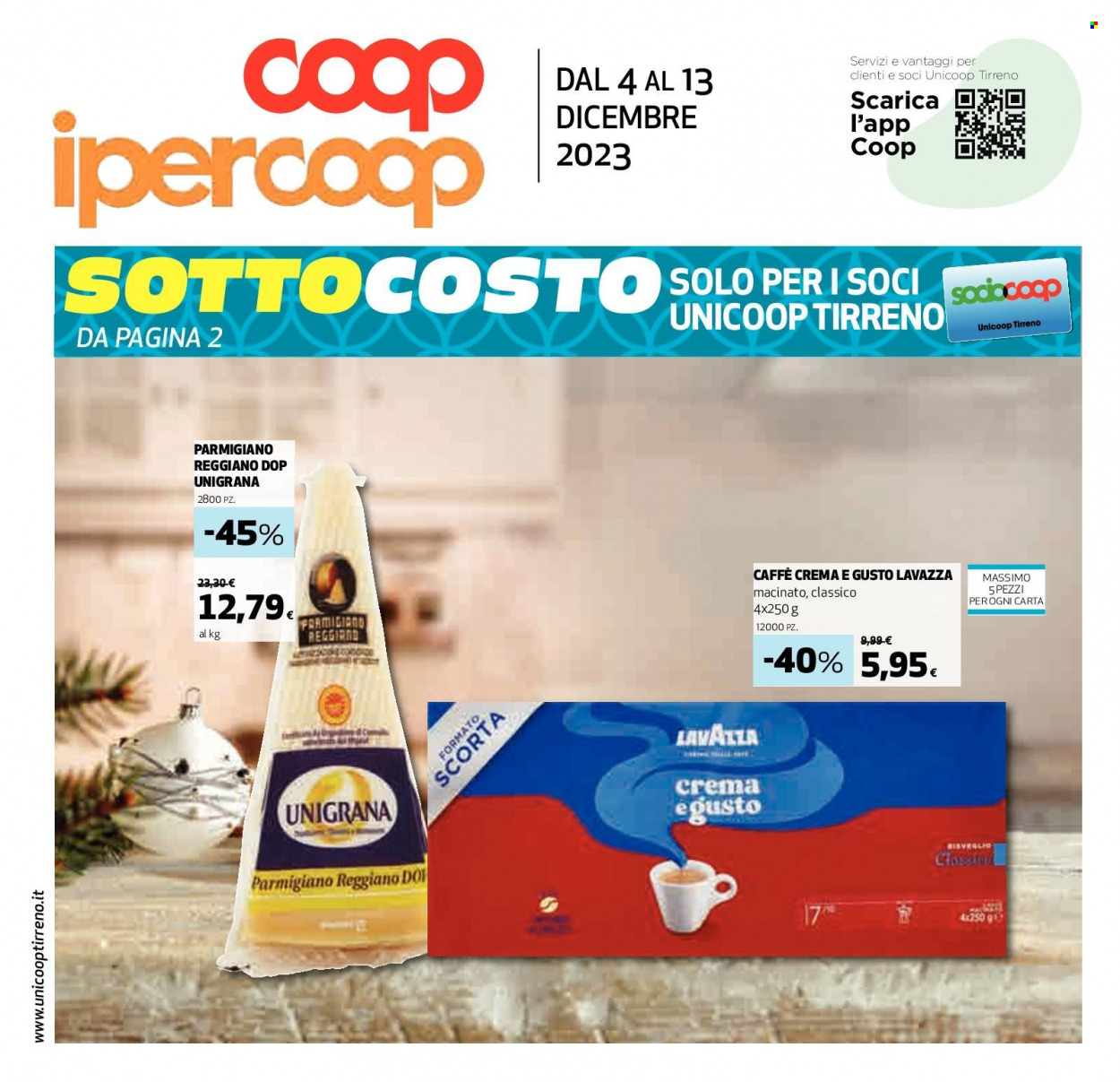 Volantino Coop - 4/12/2023 - 13/12/2023. Pagina 1