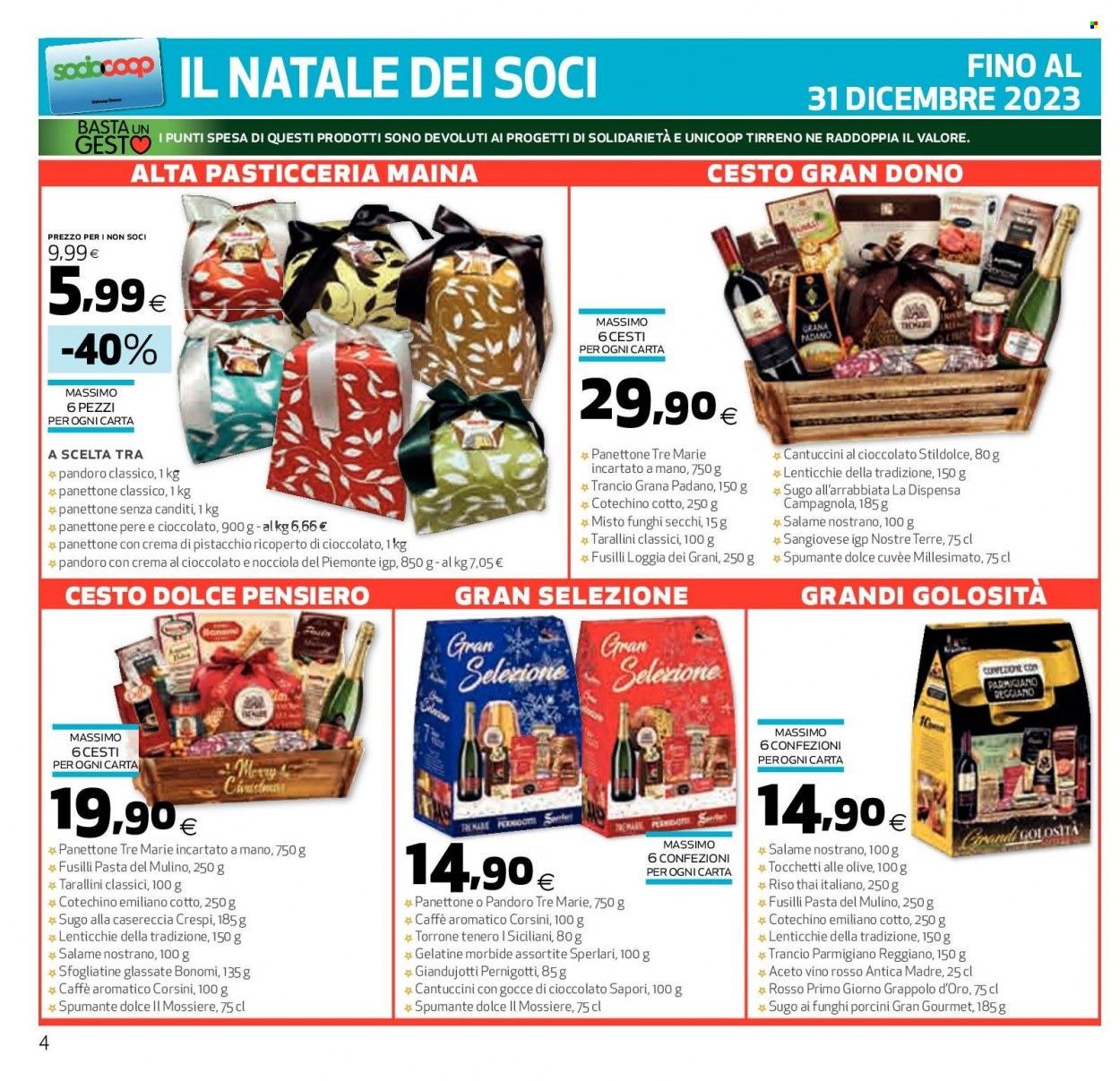 Leták Coop - 4.12.2023 - 13.12.2023. Strana 4