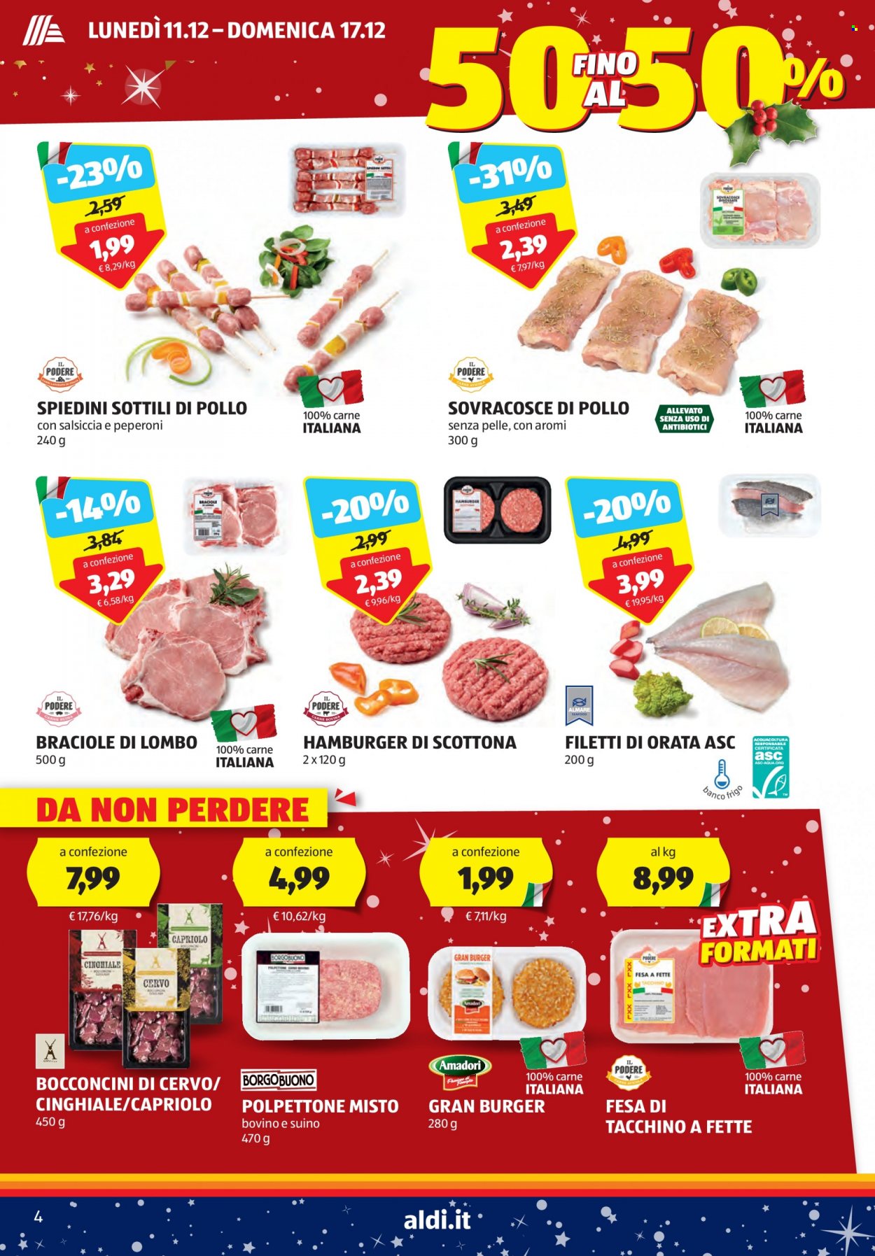 Volantino Aldi - 11/12/2023 - 17/12/2023. Pagina 4