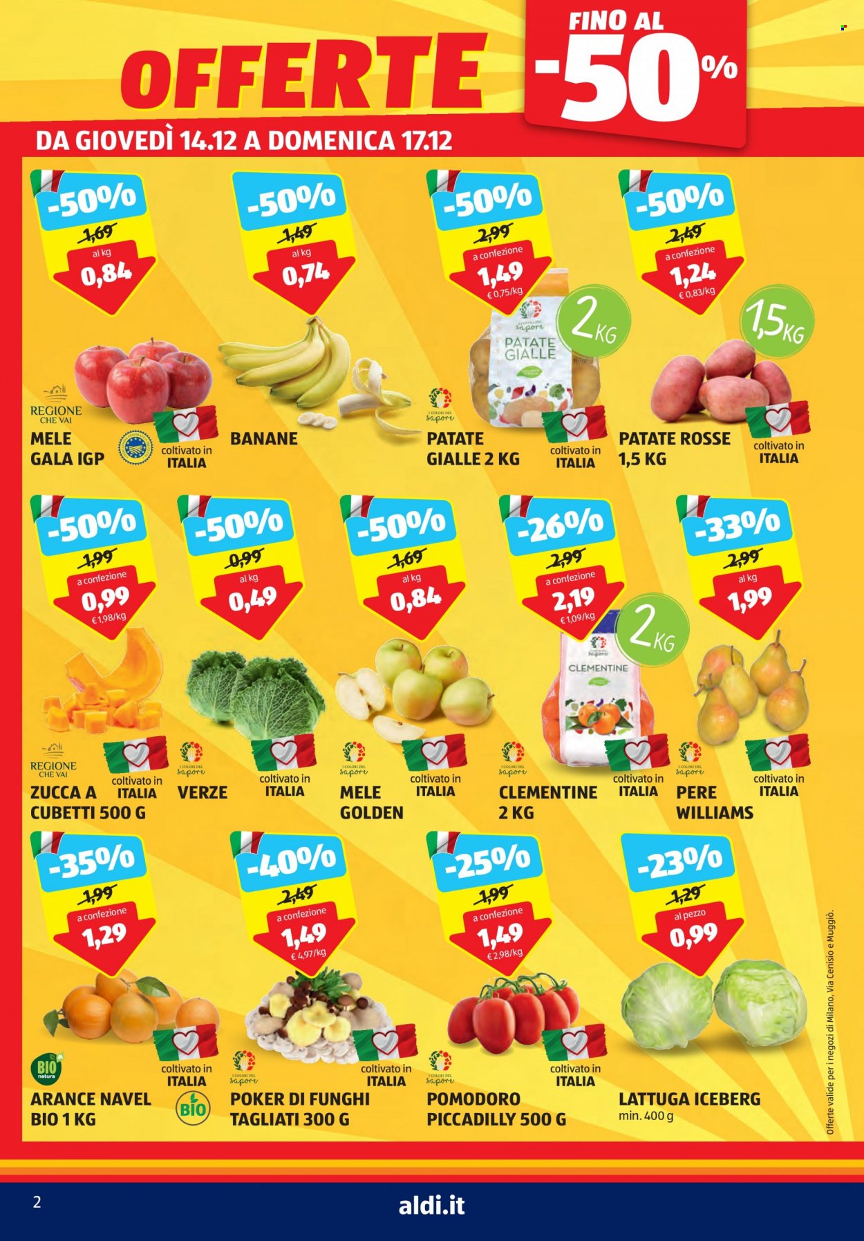 Volantino Aldi - 14/12/2023 - 23/12/2023. Pagina 2