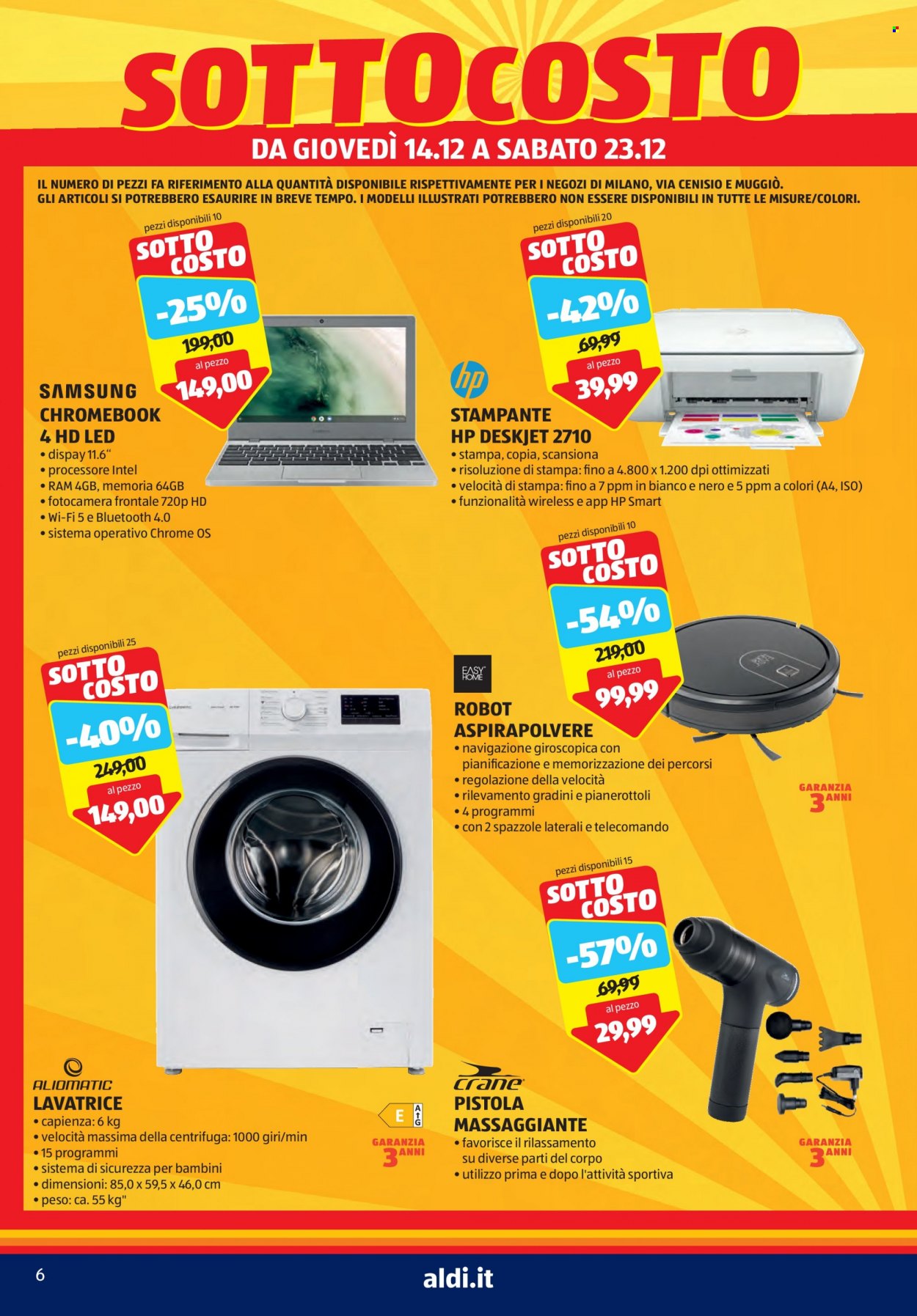 Volantino Aldi - 14/12/2023 - 23/12/2023. Pagina 6