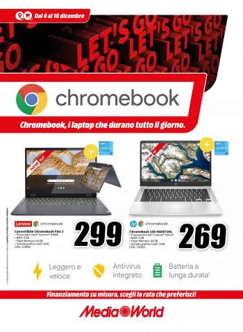 Volantino MediaWorld - 4/12/2023 - 10/12/2023.