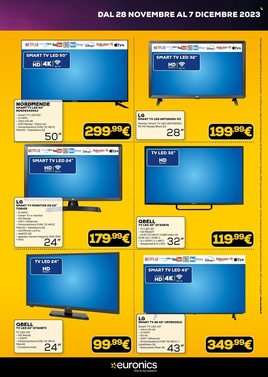 Volantino Euronics - 28/11/2023 - 7/12/2023. Pagina 3
