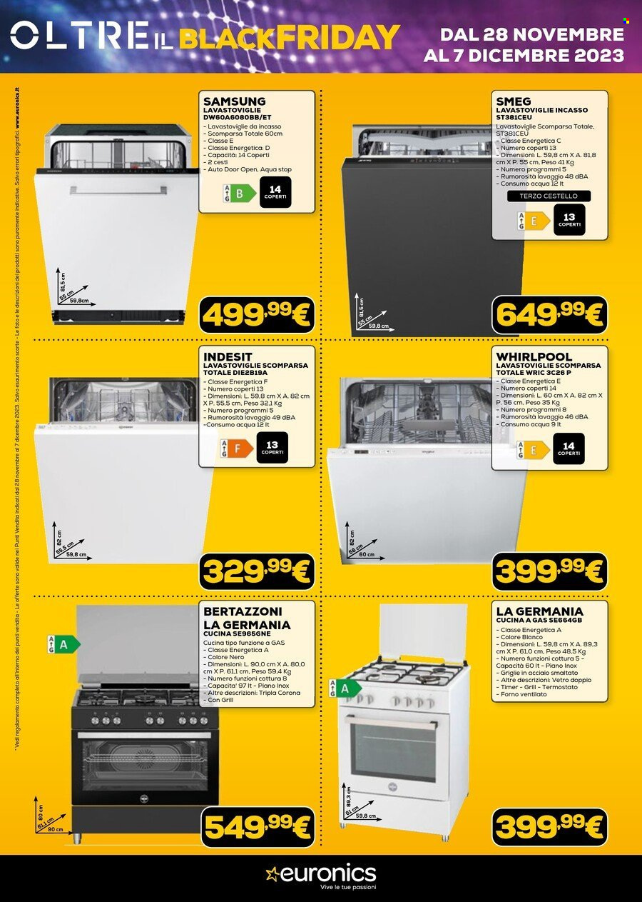 Volantino Euronics - 28/11/2023 - 7/12/2023. Pagina 19