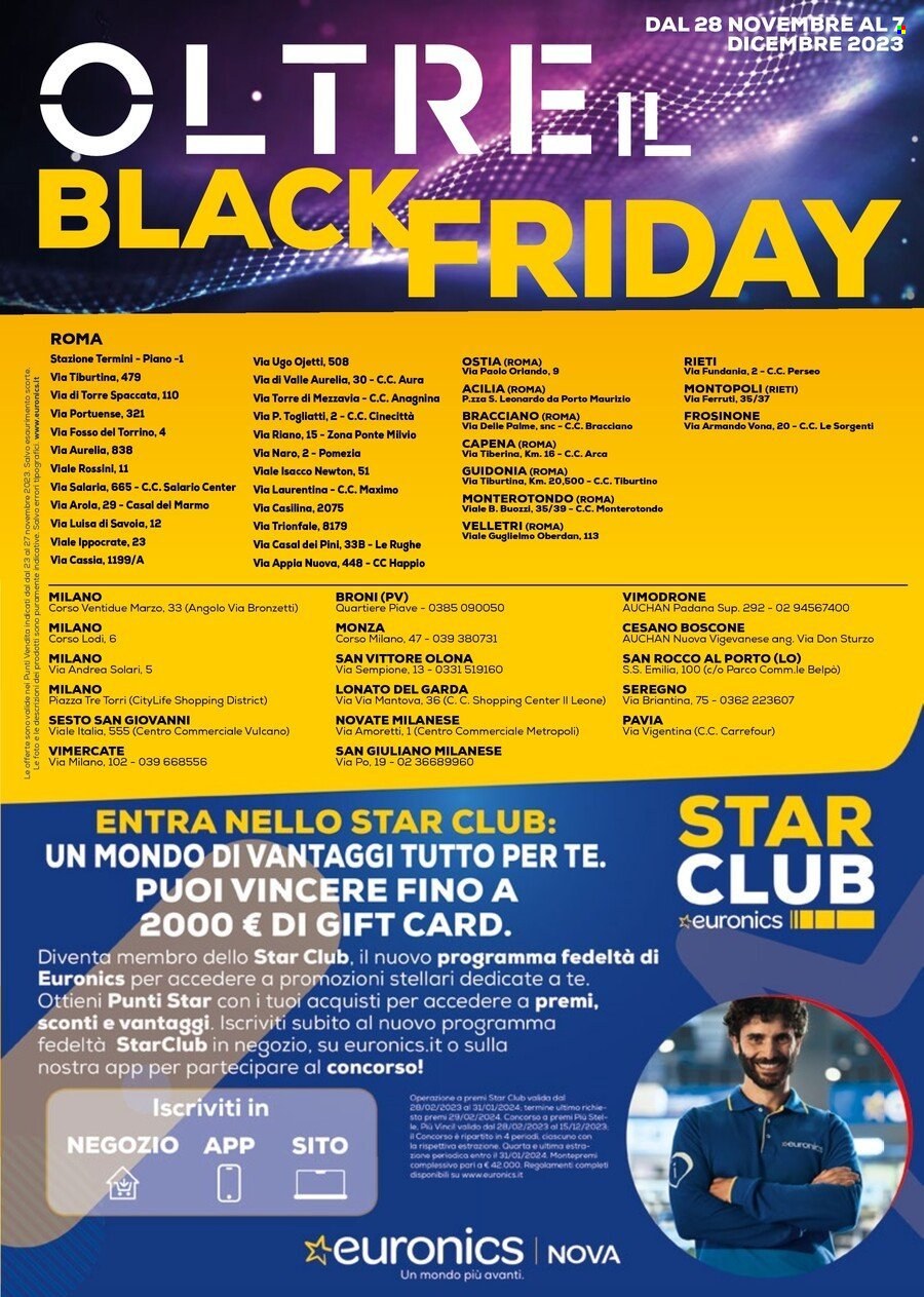 Volantino Euronics - 28/11/2023 - 7/12/2023. Pagina 25