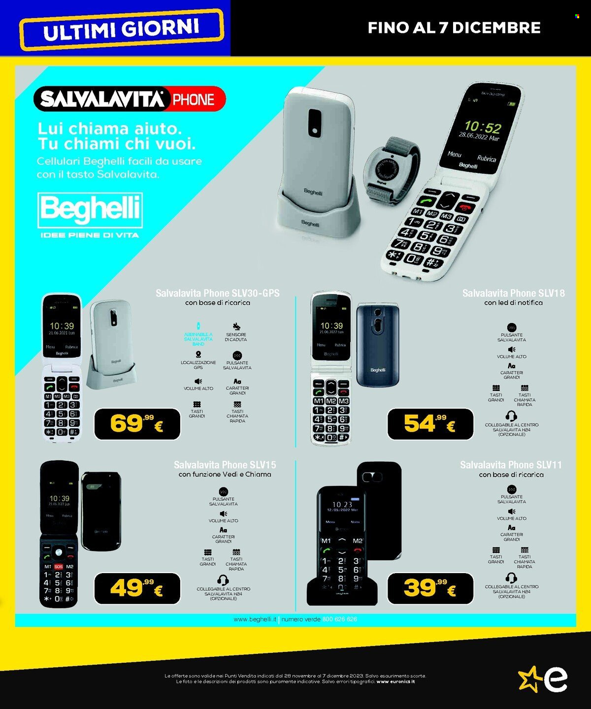 Volantino Euronics - 28/11/2023 - 7/12/2023. Pagina 13
