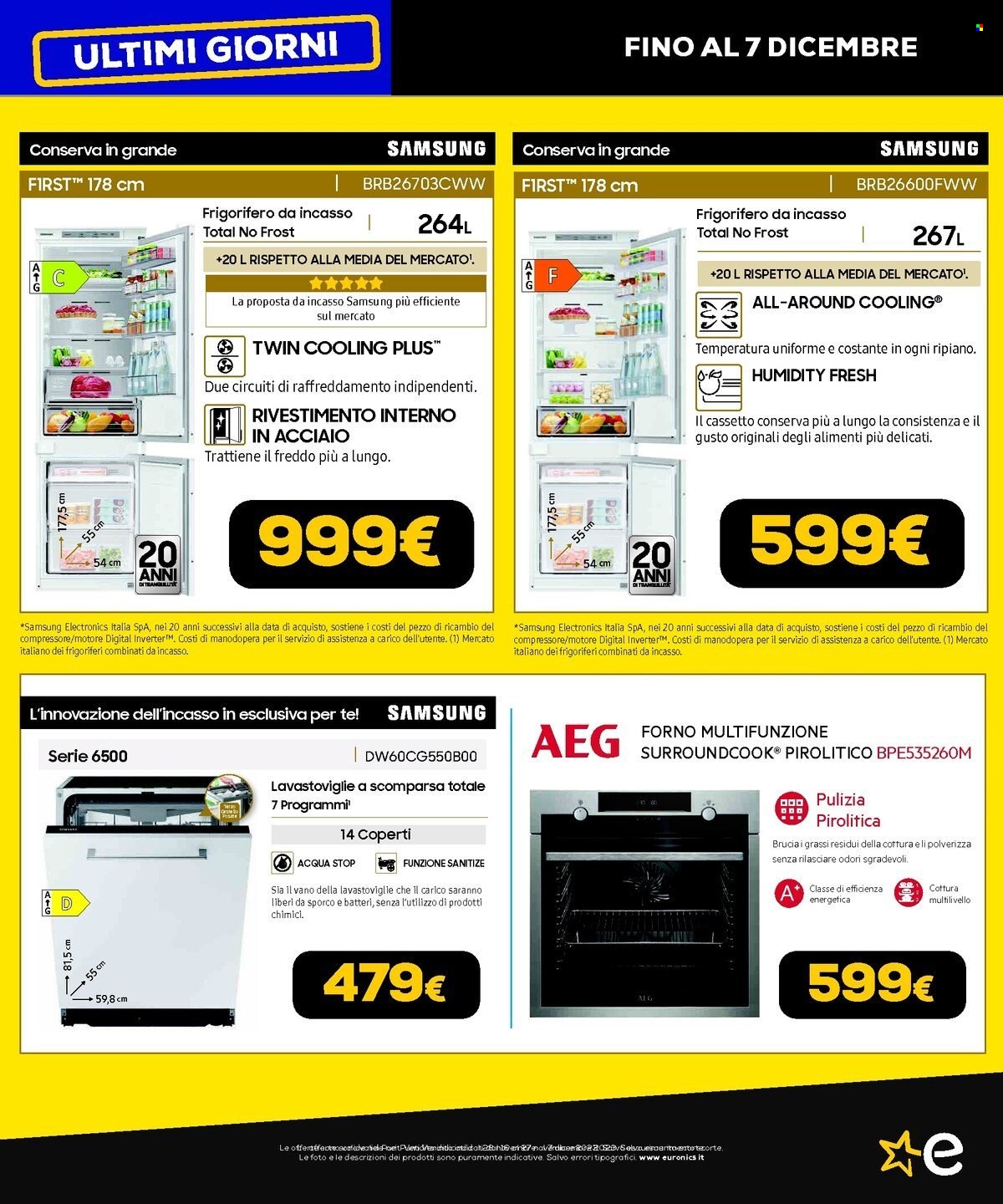 Volantino Euronics - 28/11/2023 - 7/12/2023. Pagina 27