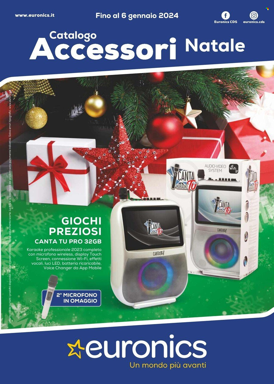 Volantino Euronics - 1/12/2023 - 6/1/2023. Pagina 1