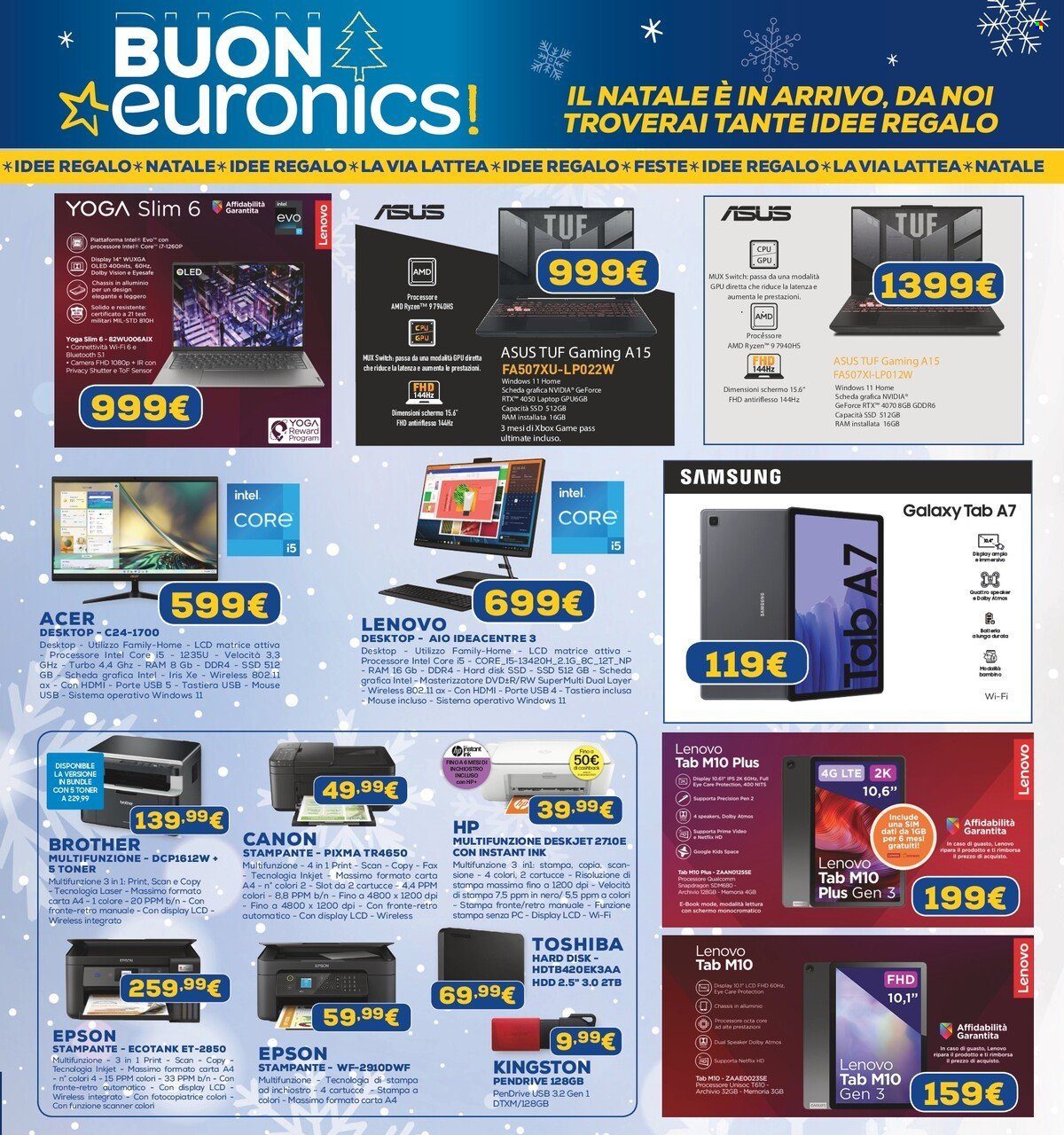 Volantino Euronics - 28/11/2023 - 7/12/2023. Pagina 12