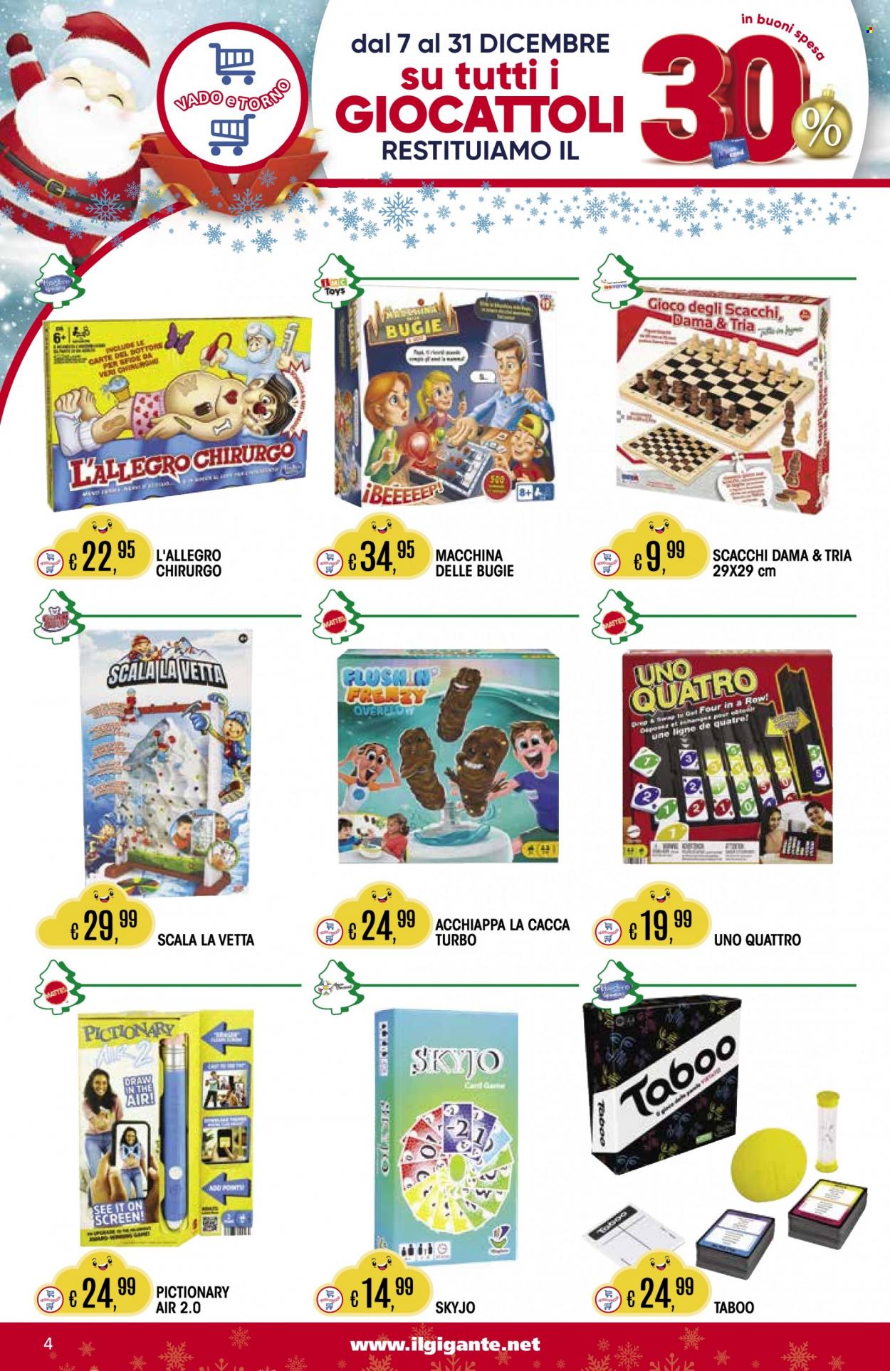 Volantino Il Gigante - 7/12/2023 - 31/12/2023. Pagina 4