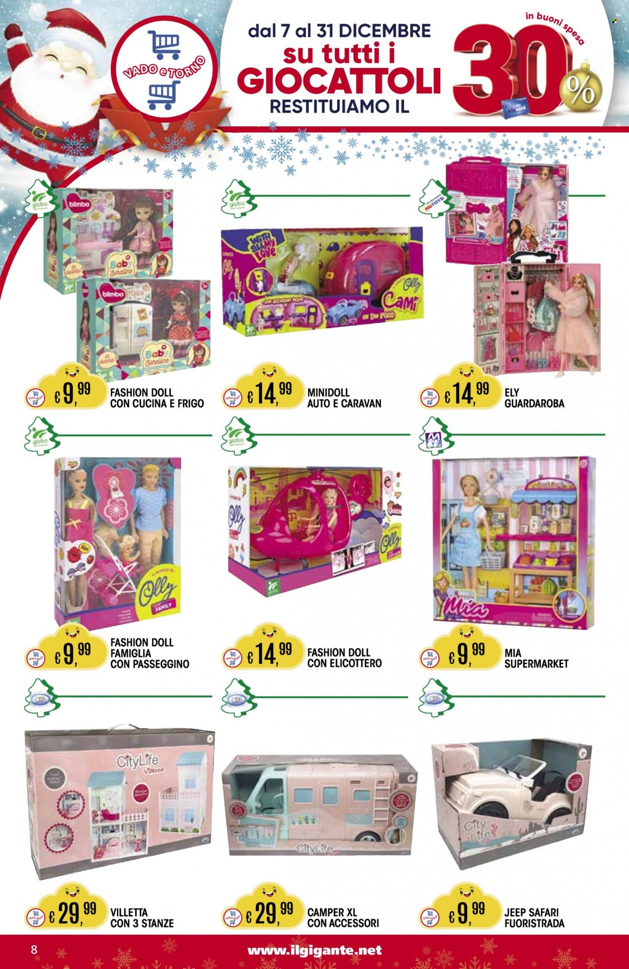 Volantino Il Gigante - 7/12/2023 - 31/12/2023. Pagina 8