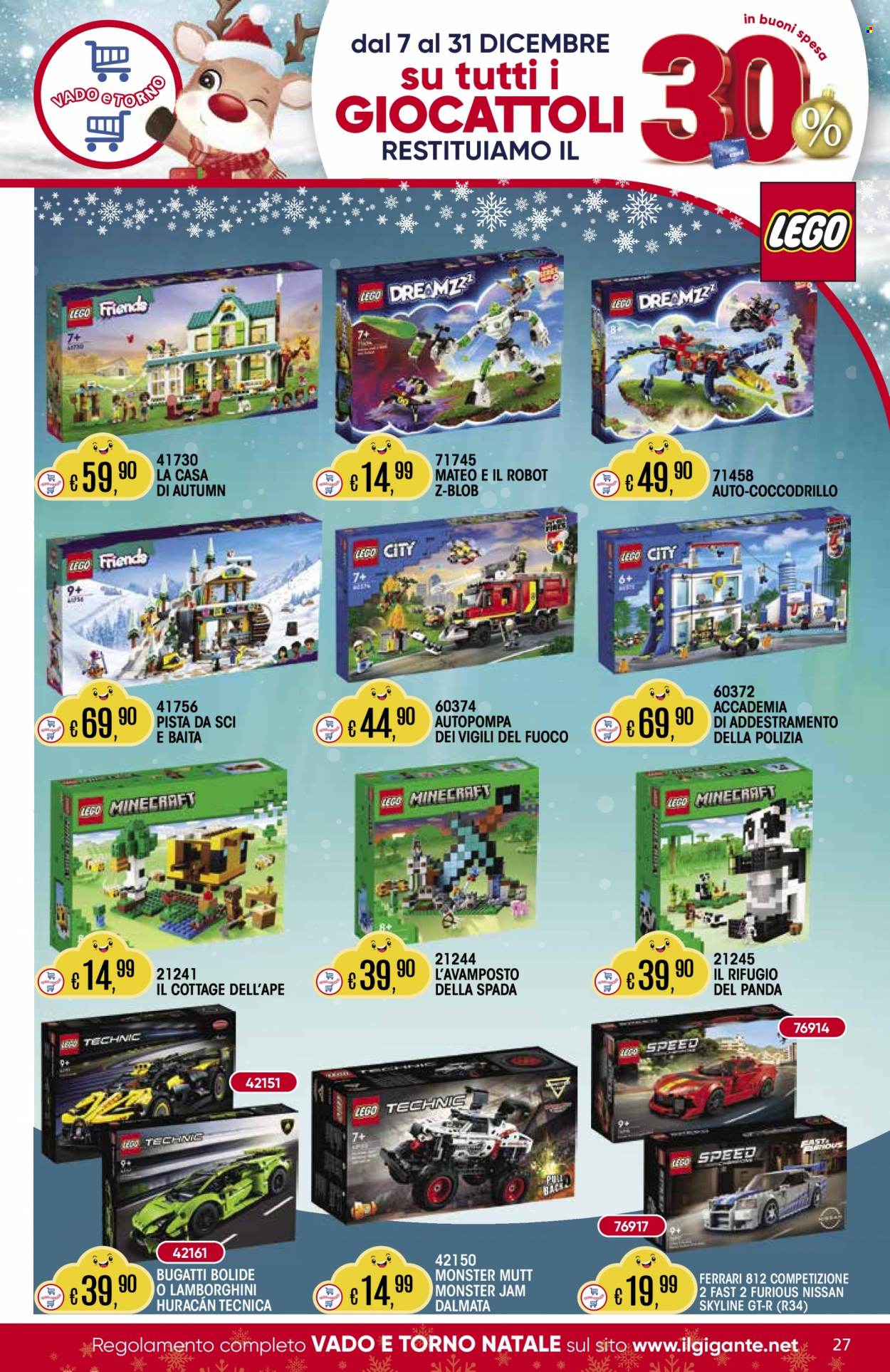 Volantino Il Gigante - 7/12/2023 - 31/12/2023. Pagina 27
