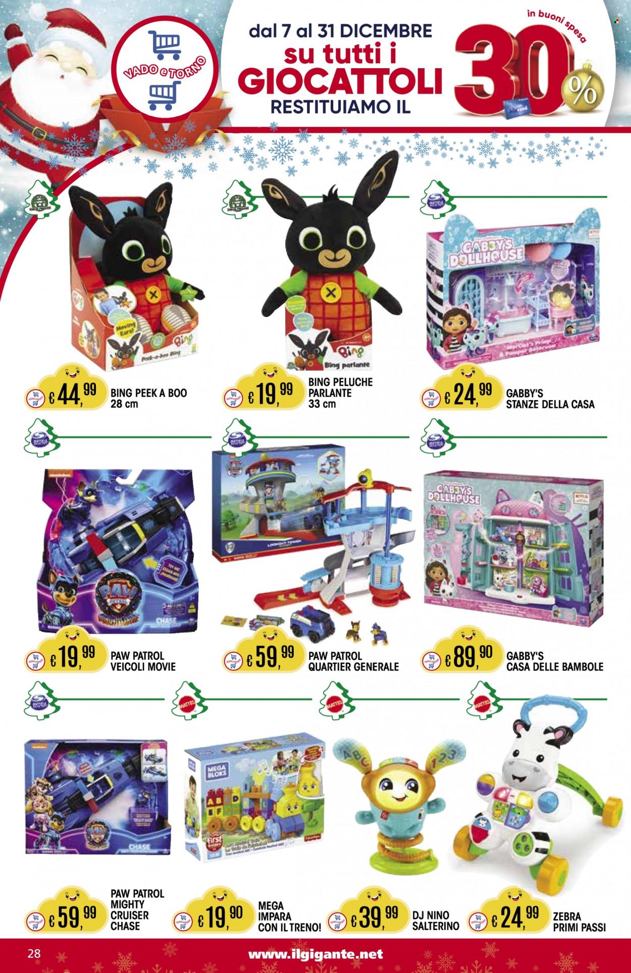 Volantino Il Gigante - 7/12/2023 - 31/12/2023. Pagina 28