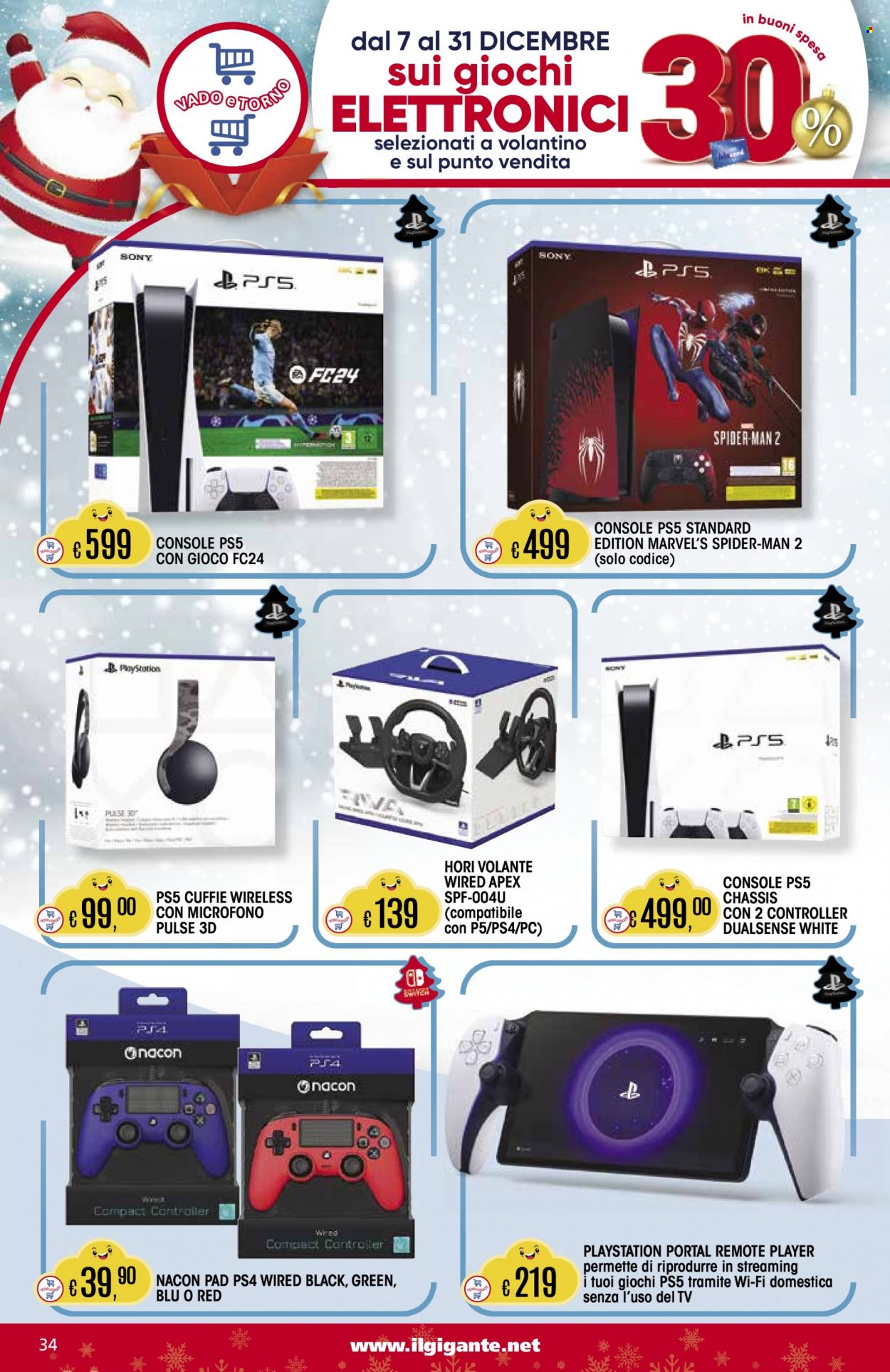 Volantino Il Gigante - 7/12/2023 - 31/12/2023. Pagina 34