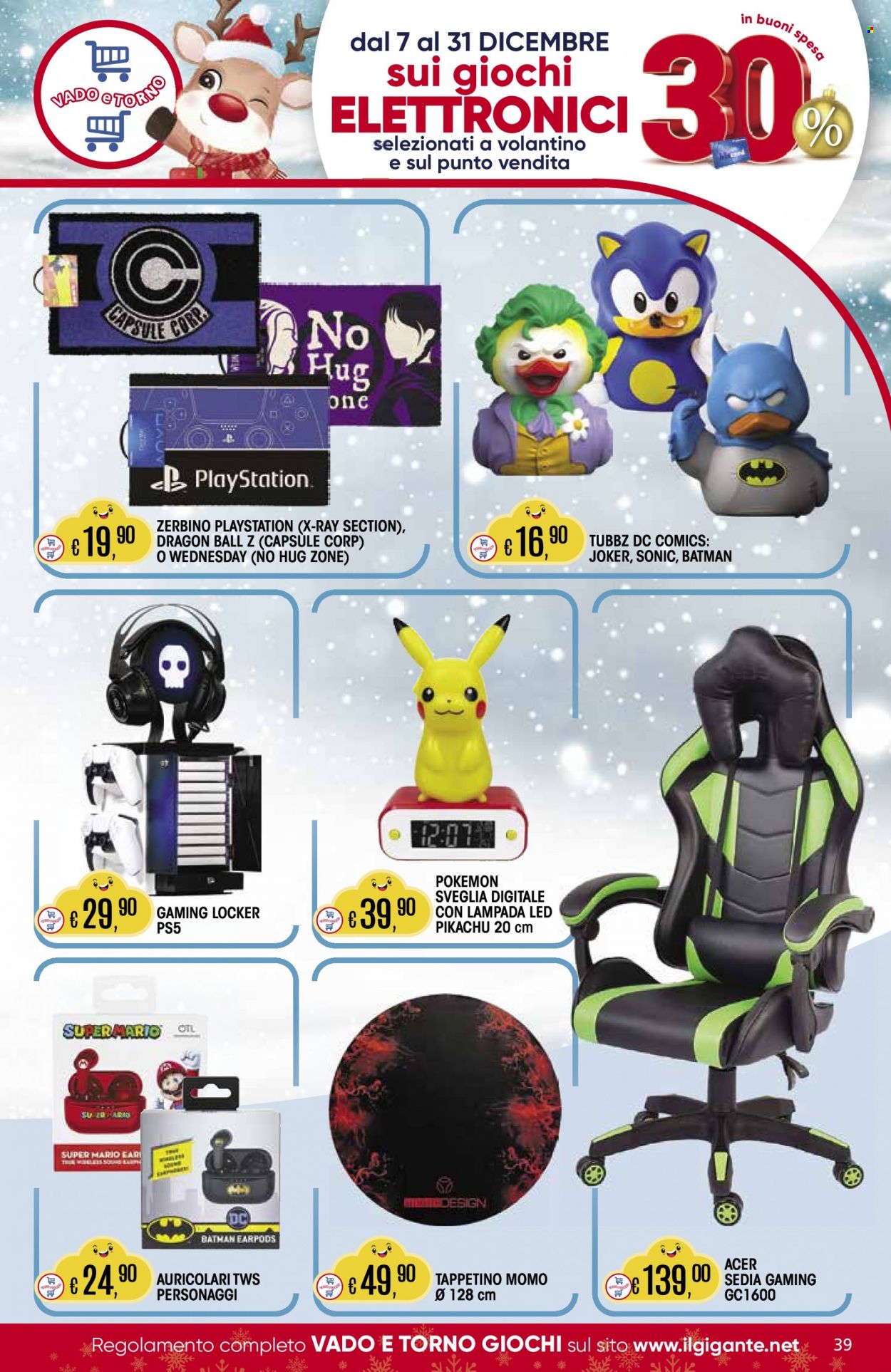 Volantino Il Gigante - 7/12/2023 - 31/12/2023. Pagina 39
