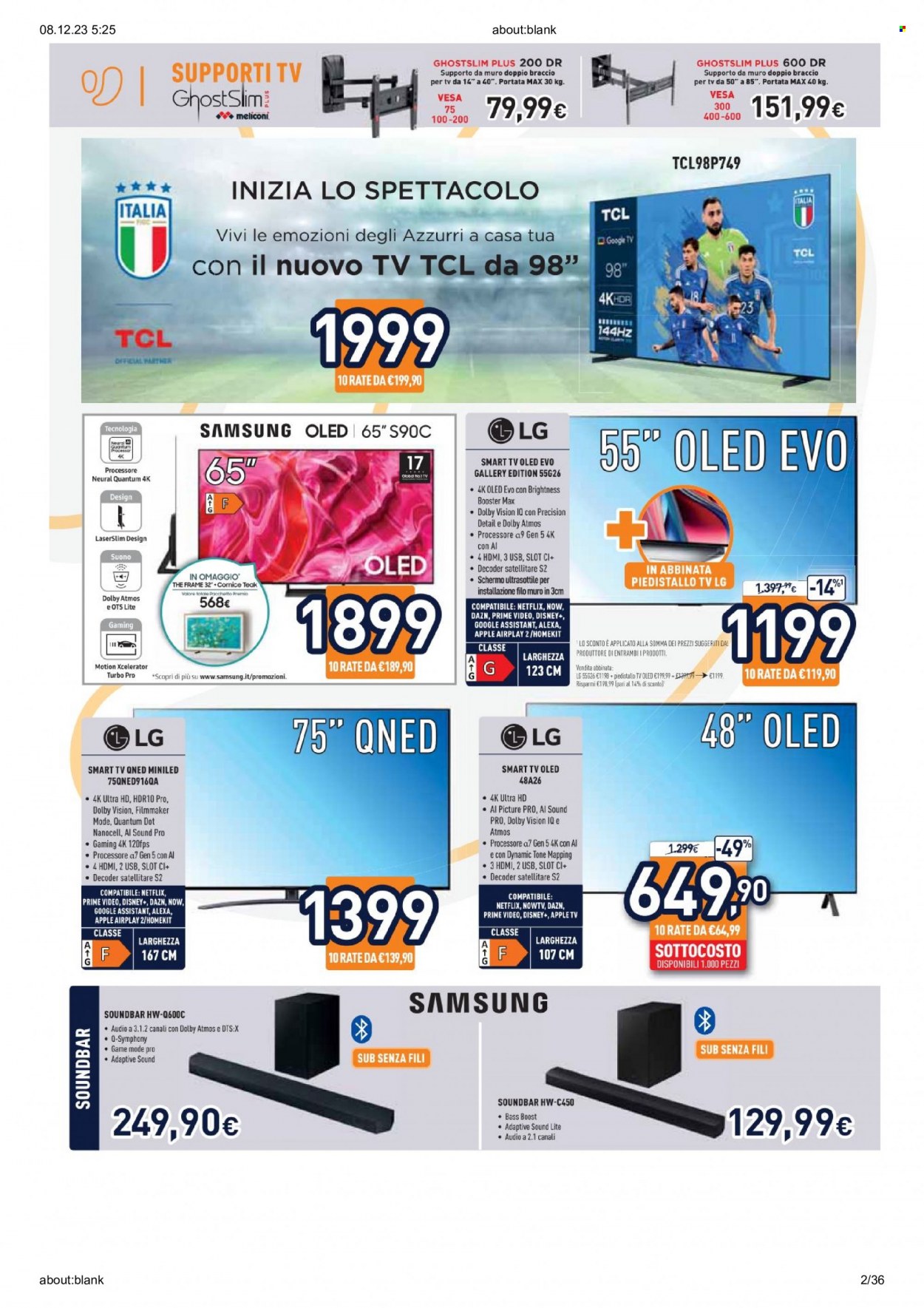 Volantino Unieuro - 7/12/2023 - 16/12/2023. Pagina 2