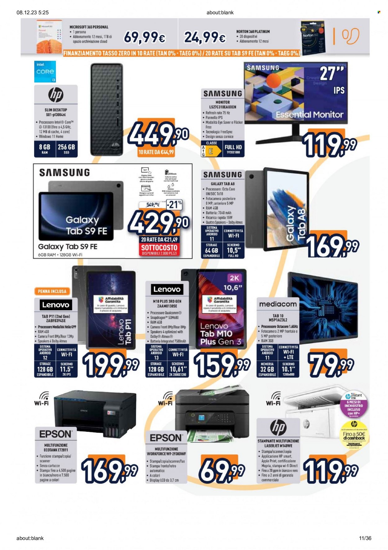 Volantino Unieuro - 7/12/2023 - 16/12/2023. Pagina 11