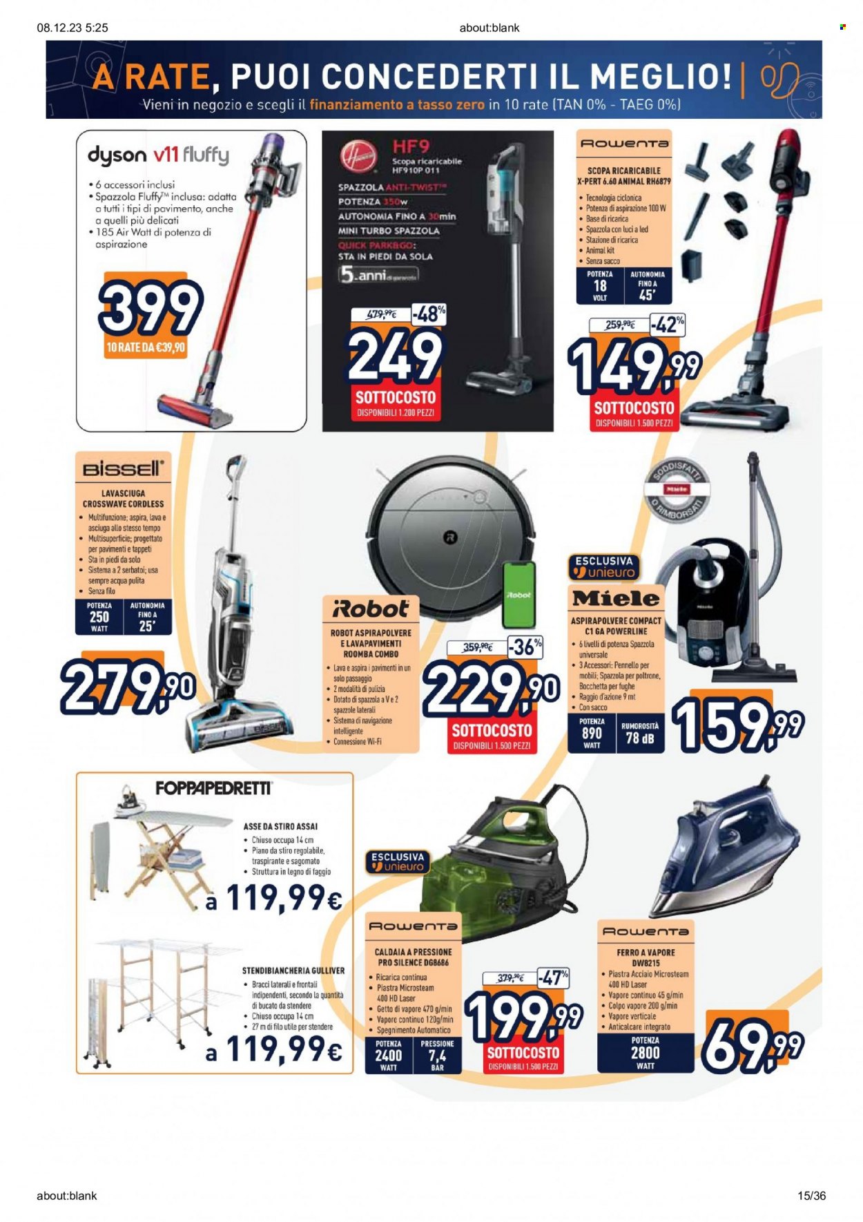 Volantino Unieuro - 7/12/2023 - 16/12/2023. Pagina 15
