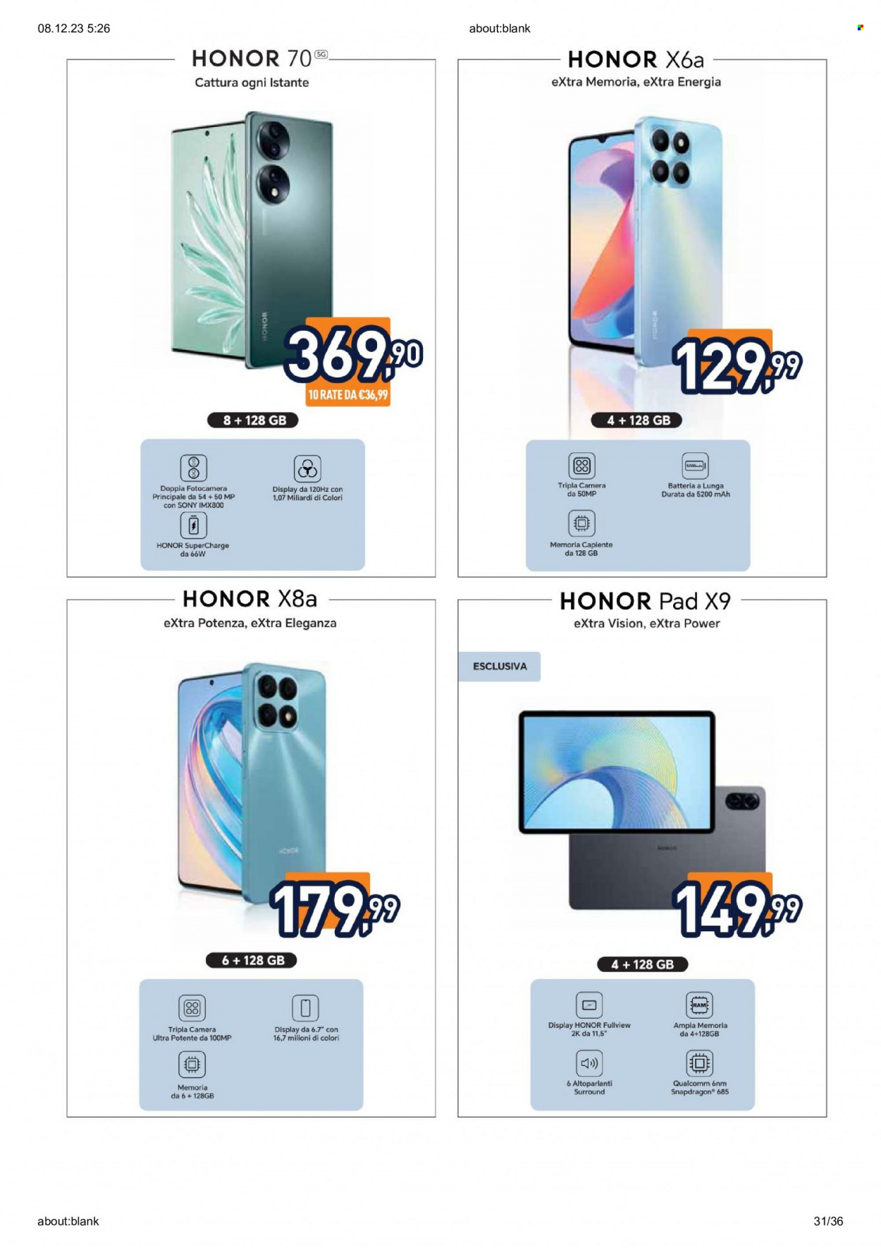 Volantino Unieuro - 7/12/2023 - 16/12/2023. Pagina 31
