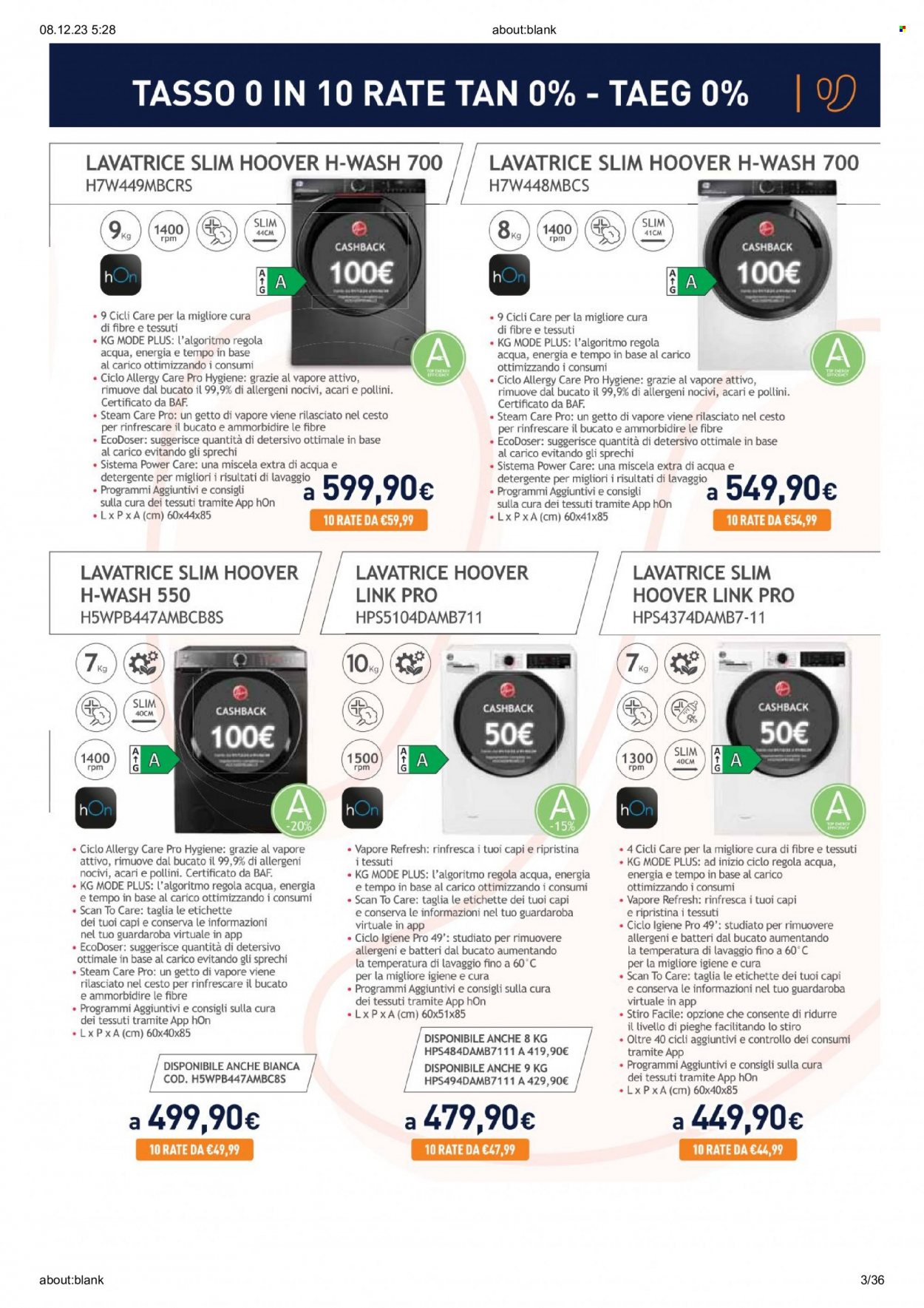 Volantino Unieuro - 7/12/2023 - 24/12/2023. Pagina 3