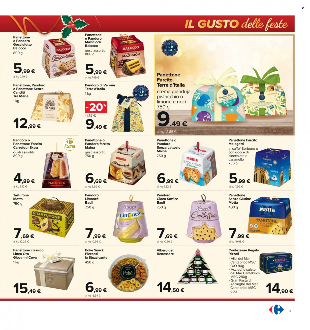 Volantino Carrefour - 12/12/2023 - 26/12/2023. Pagina 3