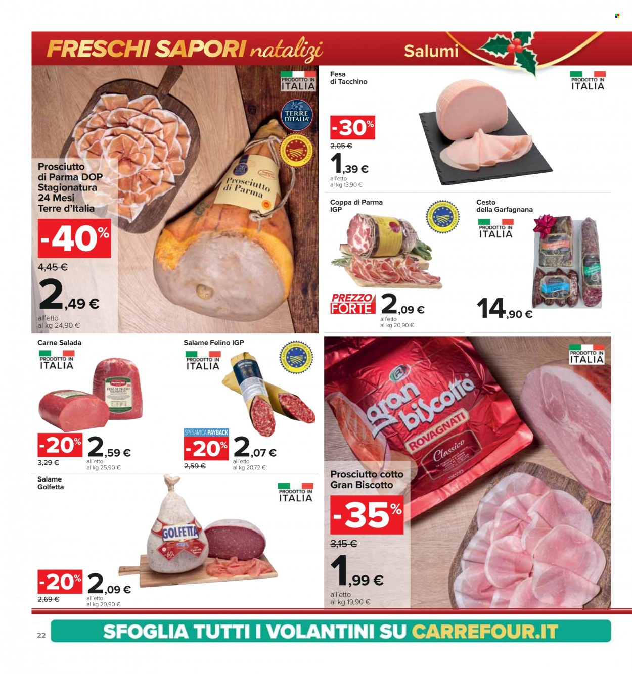 Volantino Carrefour - 12/12/2023 - 26/12/2023. Pagina 22