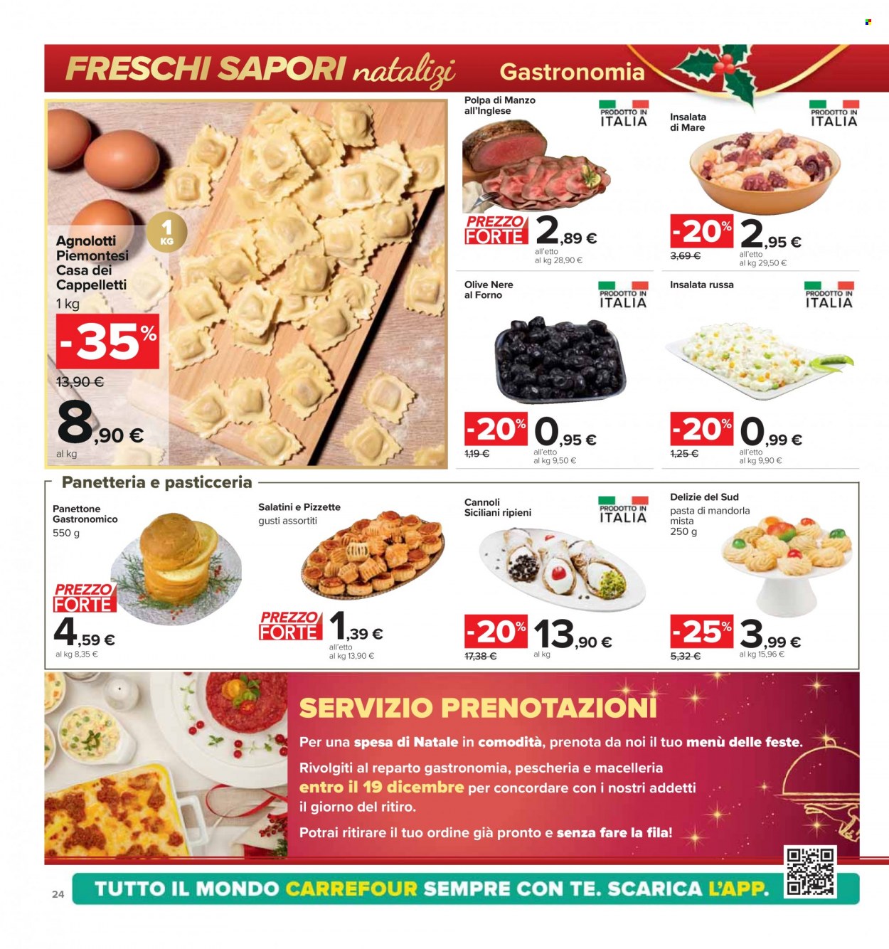 Volantino Carrefour - 12/12/2023 - 26/12/2023. Pagina 24