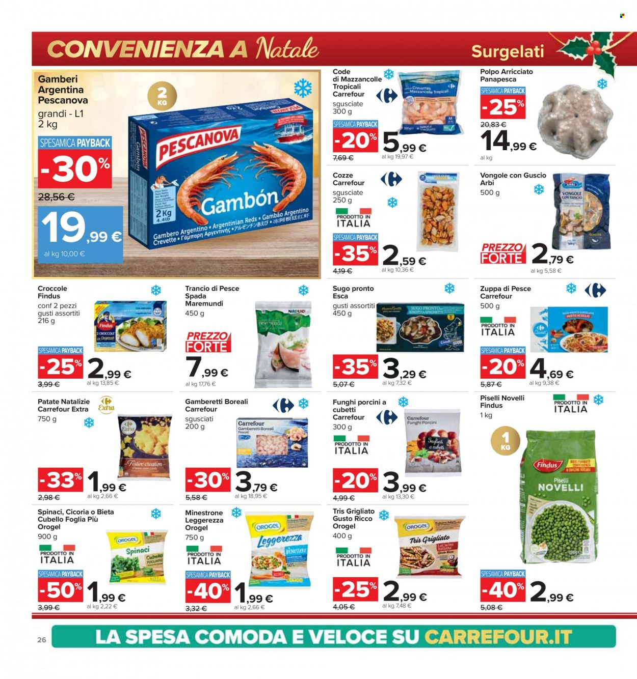 Volantino Carrefour - 12/12/2023 - 26/12/2023. Pagina 26