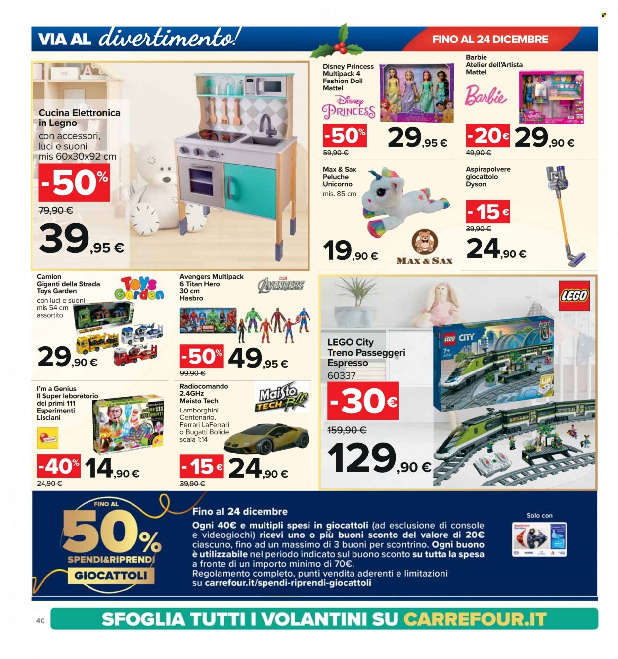 Volantino Carrefour - 12/12/2023 - 26/12/2023. Pagina 40