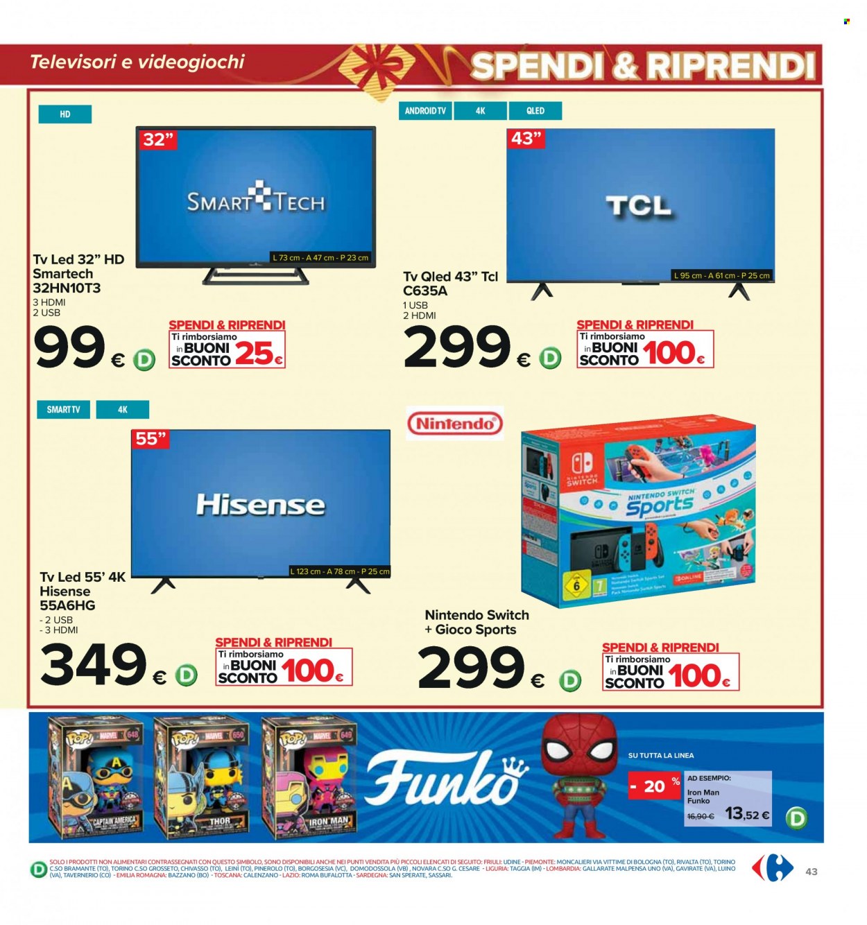Volantino Carrefour - 12/12/2023 - 26/12/2023. Pagina 43
