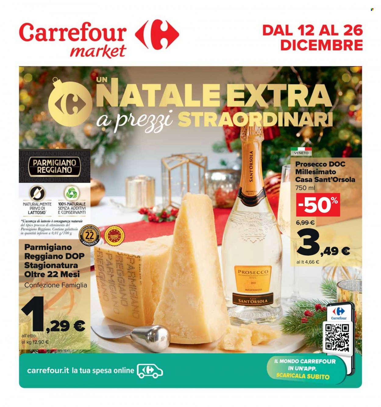 Volantino Carrefour - 12/12/2023 - 26/12/2023. Pagina 1