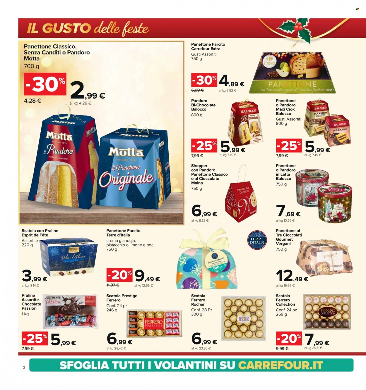 Volantino Carrefour - 12/12/2023 - 26/12/2023. Pagina 2