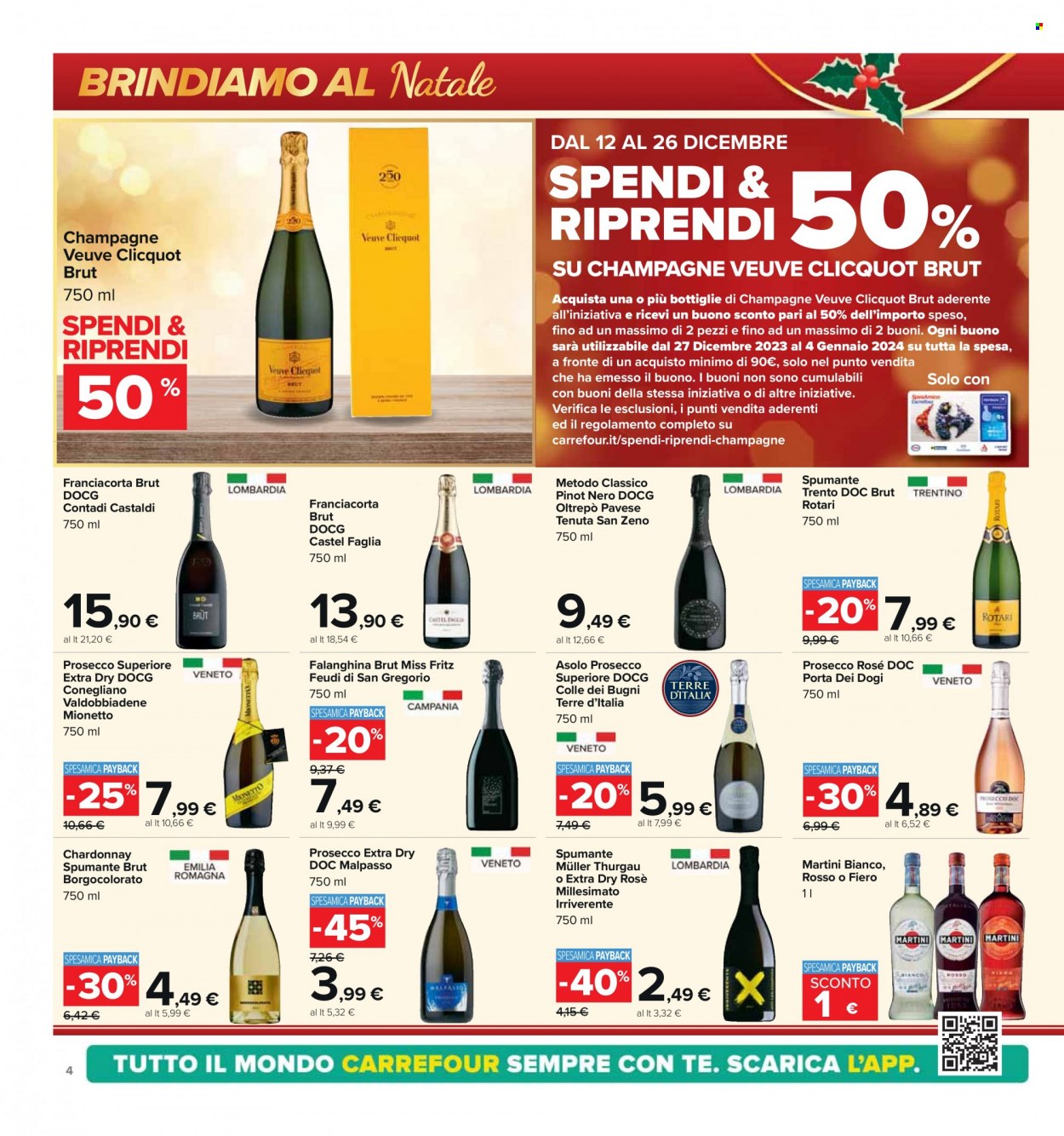 Volantino Carrefour - 12/12/2023 - 26/12/2023. Pagina 4