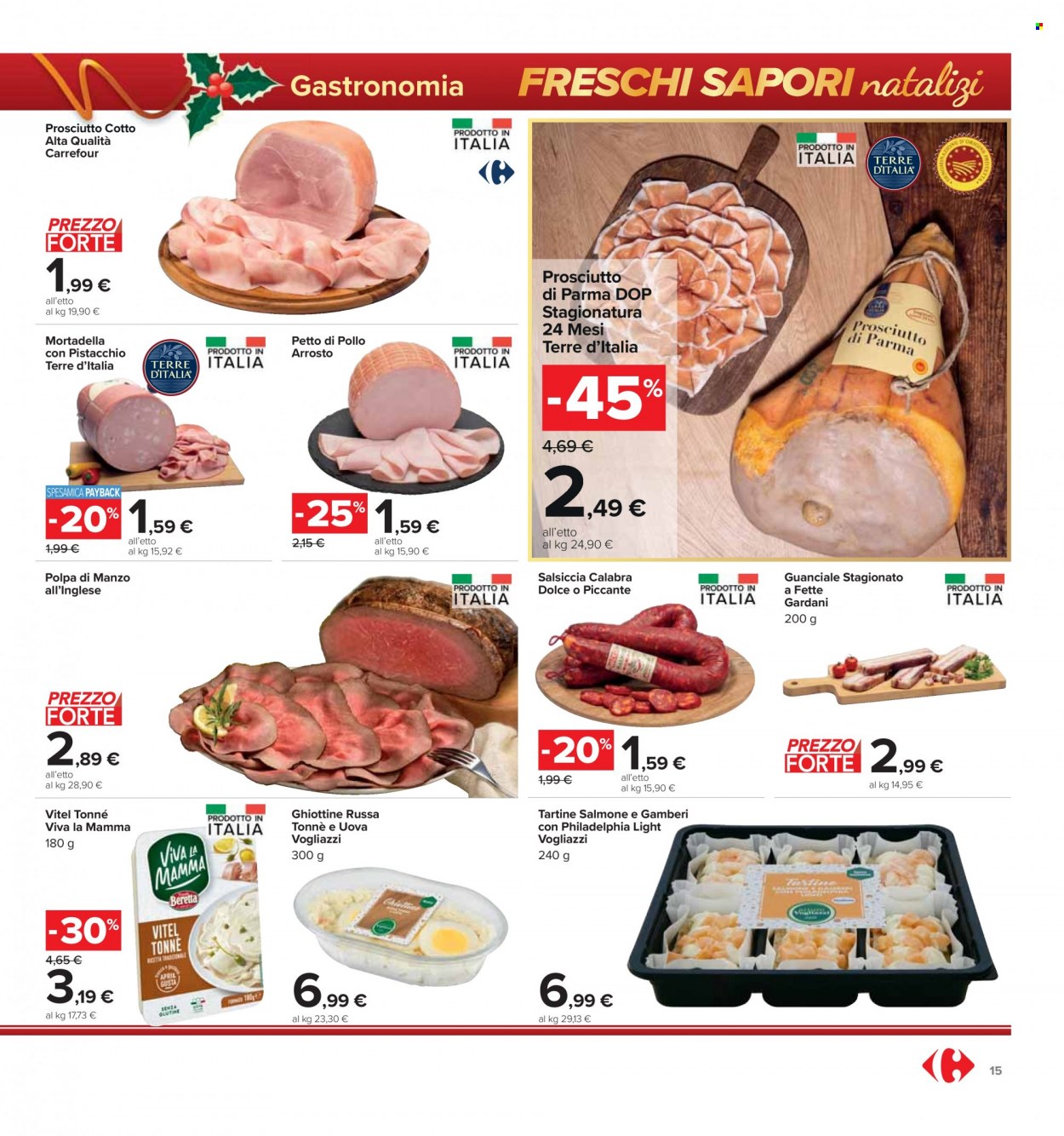 Volantino Carrefour - 12/12/2023 - 26/12/2023. Pagina 15