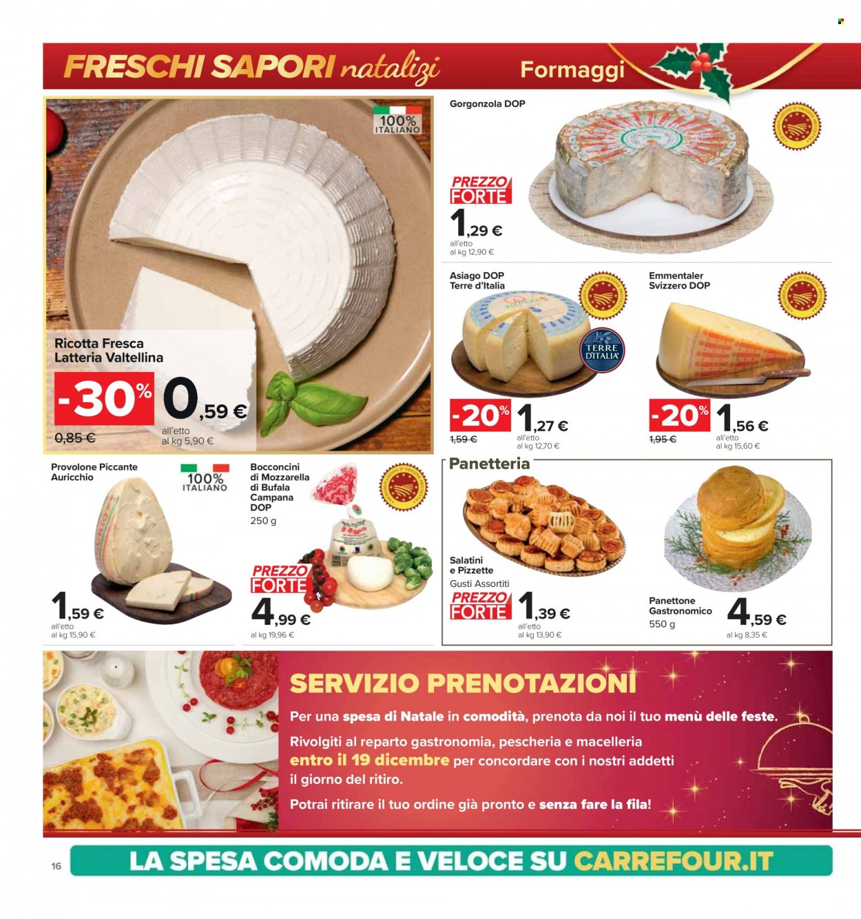 Volantino Carrefour - 12/12/2023 - 26/12/2023. Pagina 16