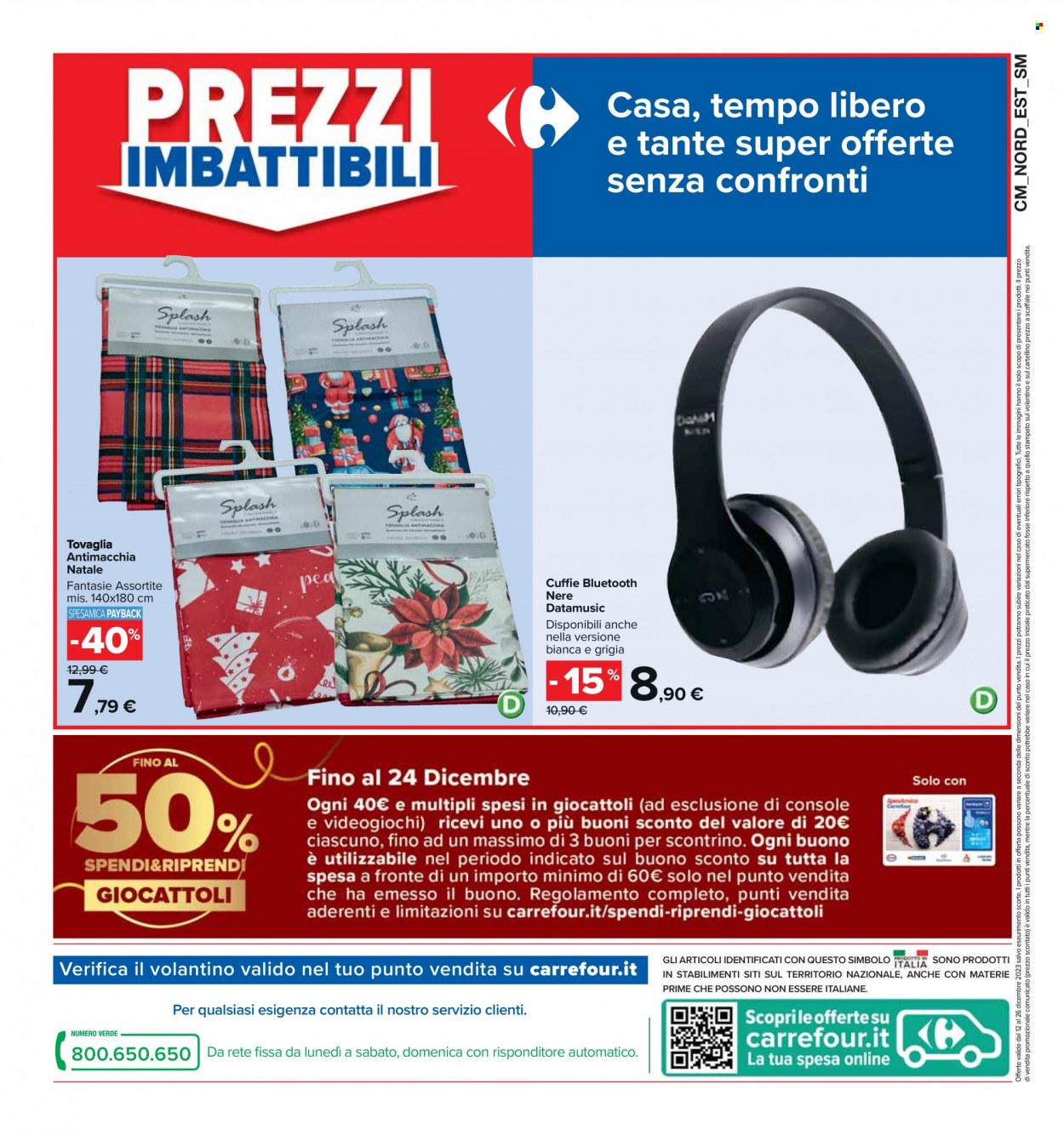 Volantino Carrefour - 12/12/2023 - 26/12/2023. Pagina 40
