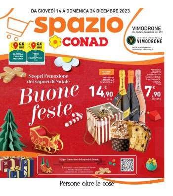 Volantino Spazio Conad - 14/12/2023 - 24/12/2023.