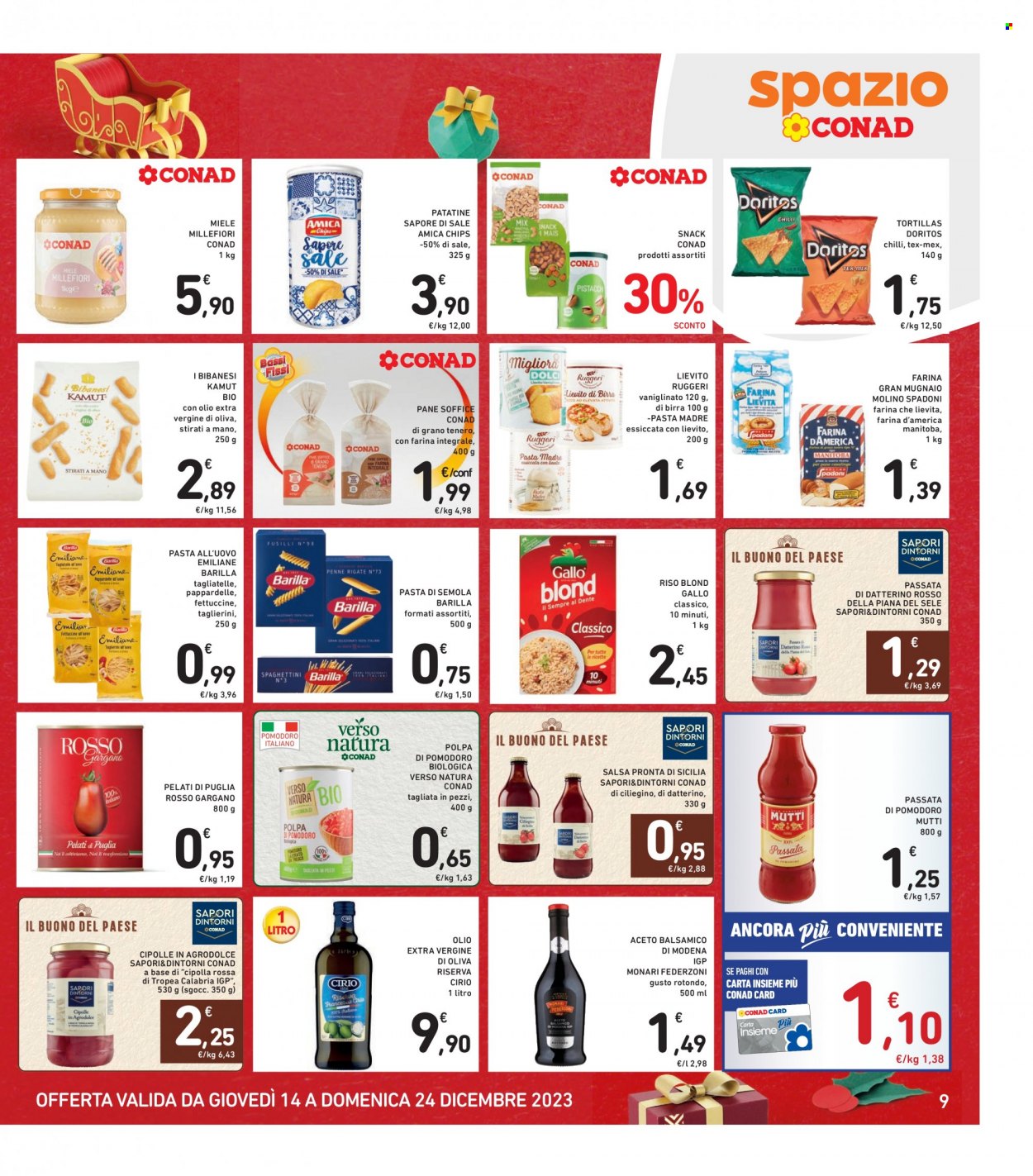 Volantino Spazio Conad - 14/12/2023 - 24/12/2023. Pagina 9