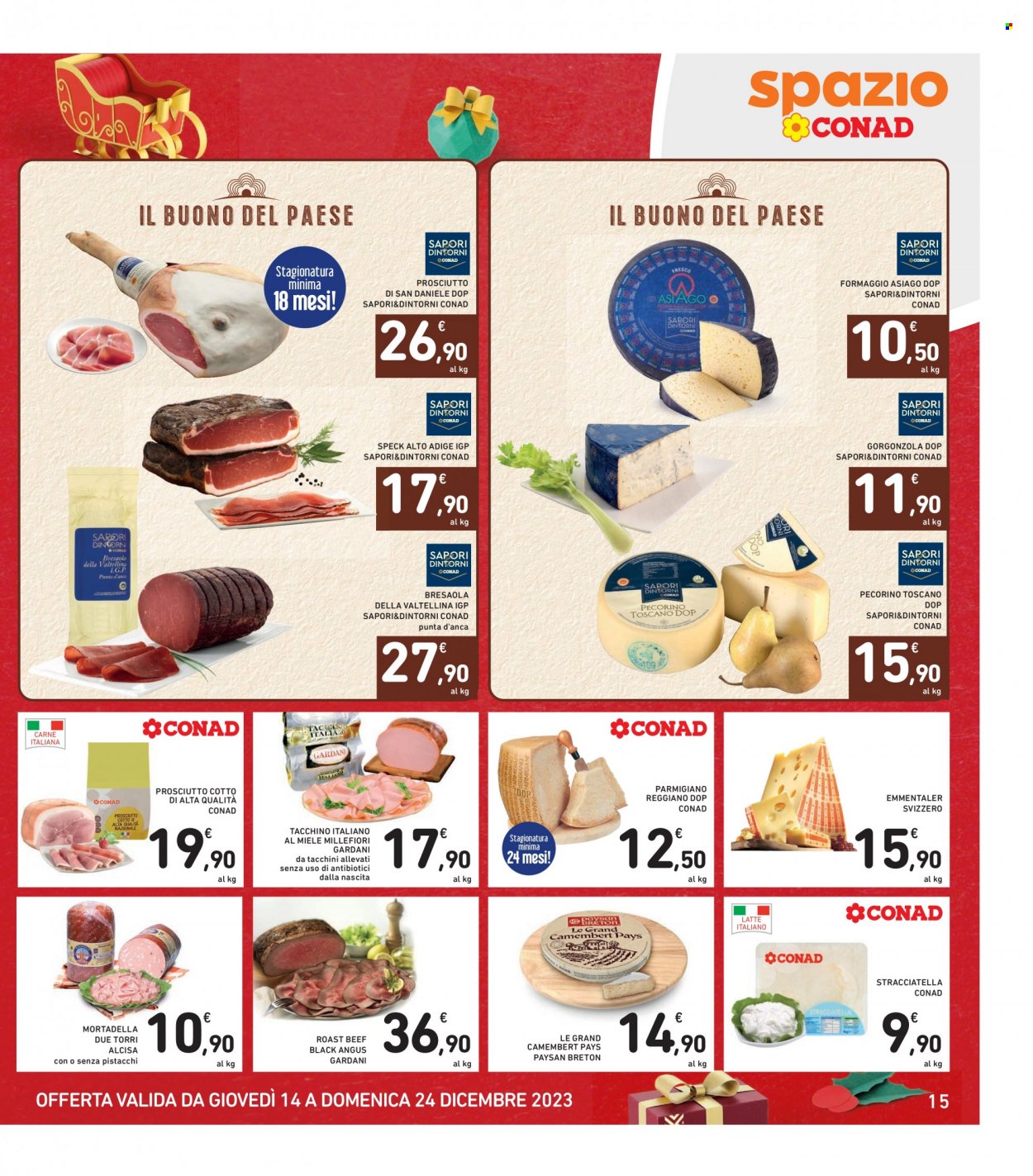 Volantino Spazio Conad - 14/12/2023 - 24/12/2023. Pagina 15