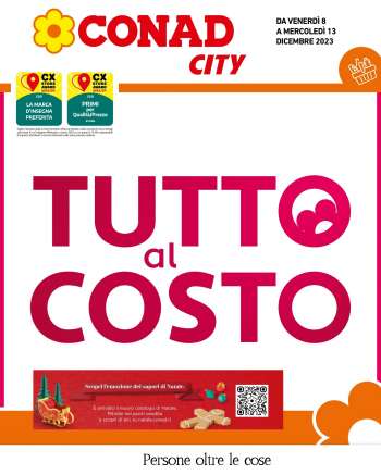 Volantino Conad City - 8/12/2023 - 13/12/2023.