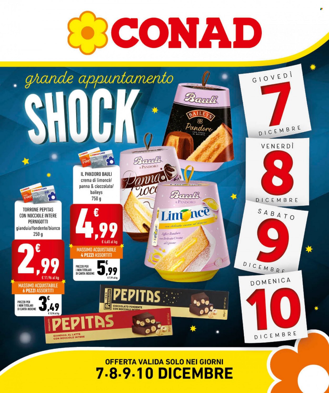 Volantino Conad - 7/12/2023 - 10/12/2023. Pagina 1