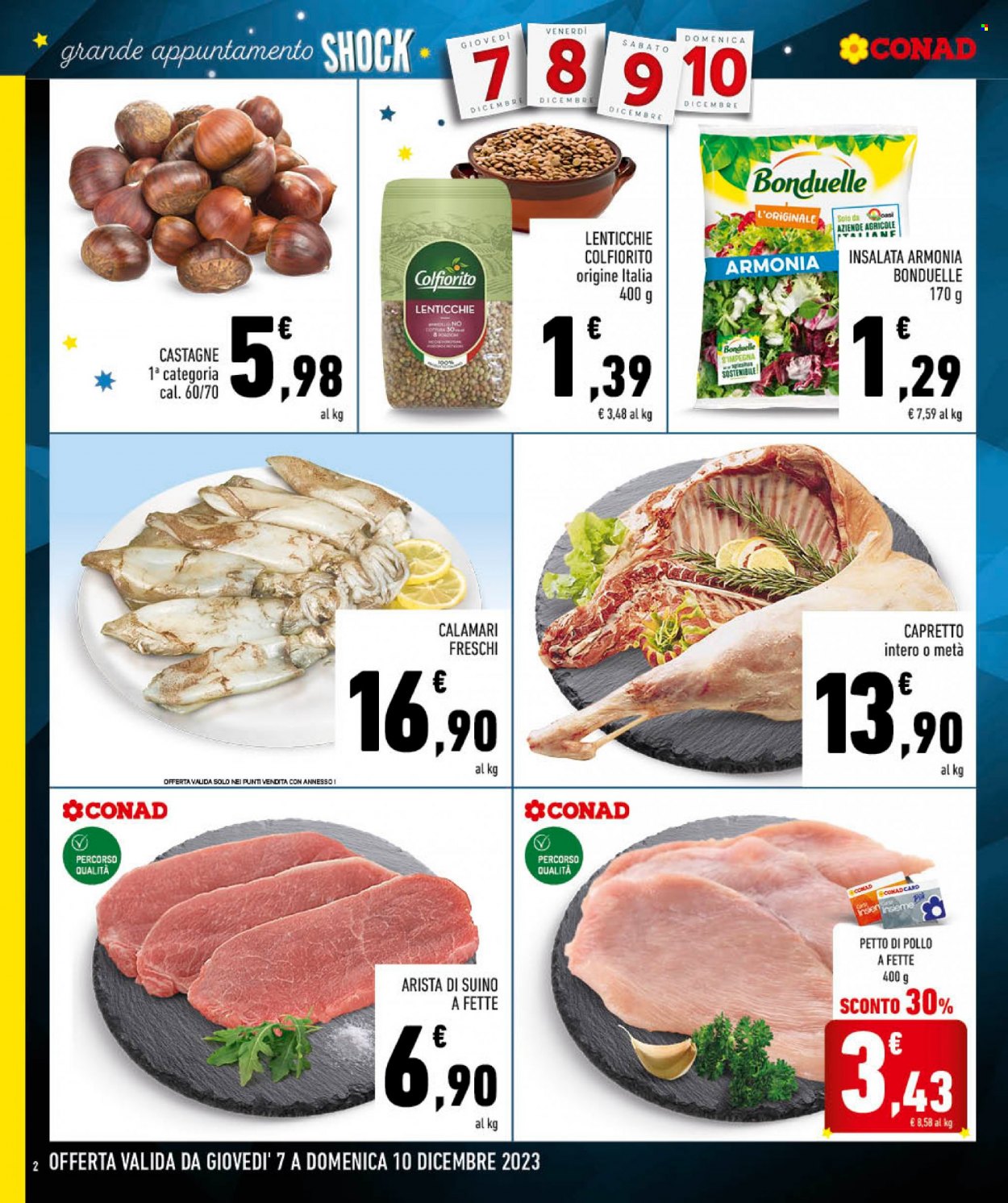 Leták Conad - 7.12.2023 - 10.12.2023. Strana 2