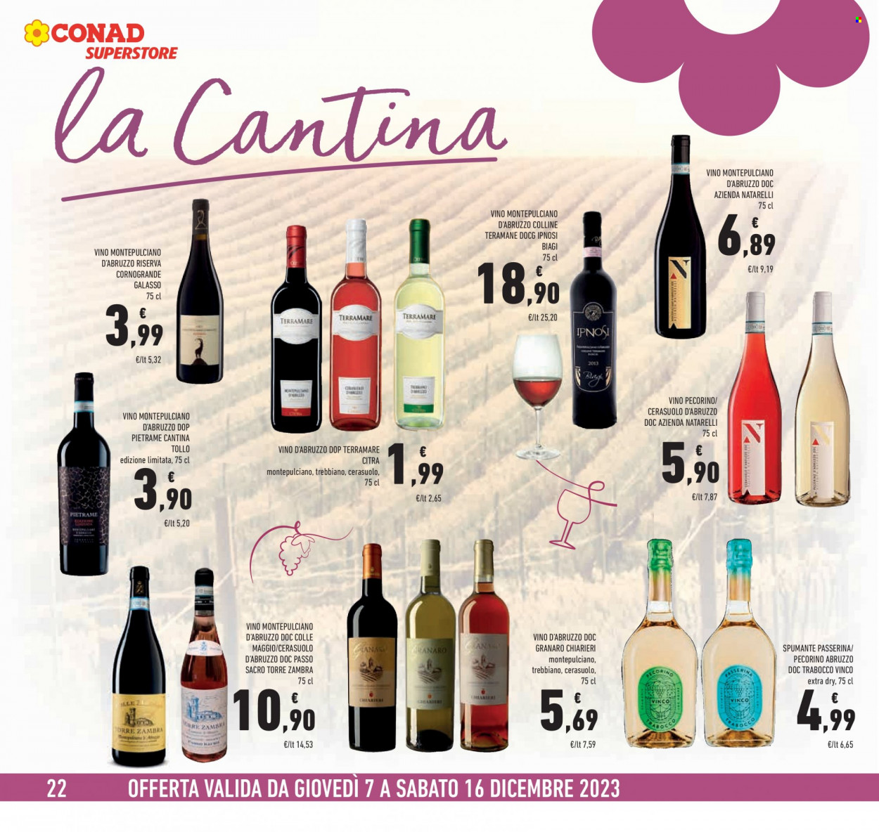 Volantino Conad Superstore - 7/12/2023 - 16/12/2023. Pagina 22